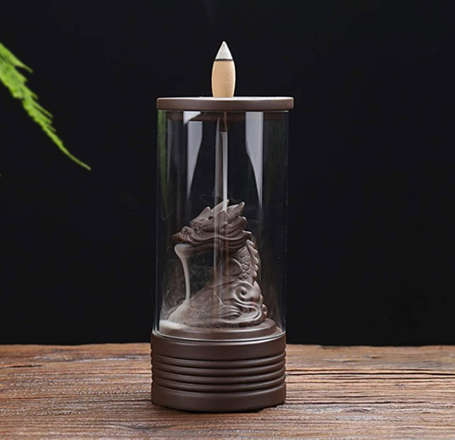 Backflow Incense Burner - Dragon Waterfall1