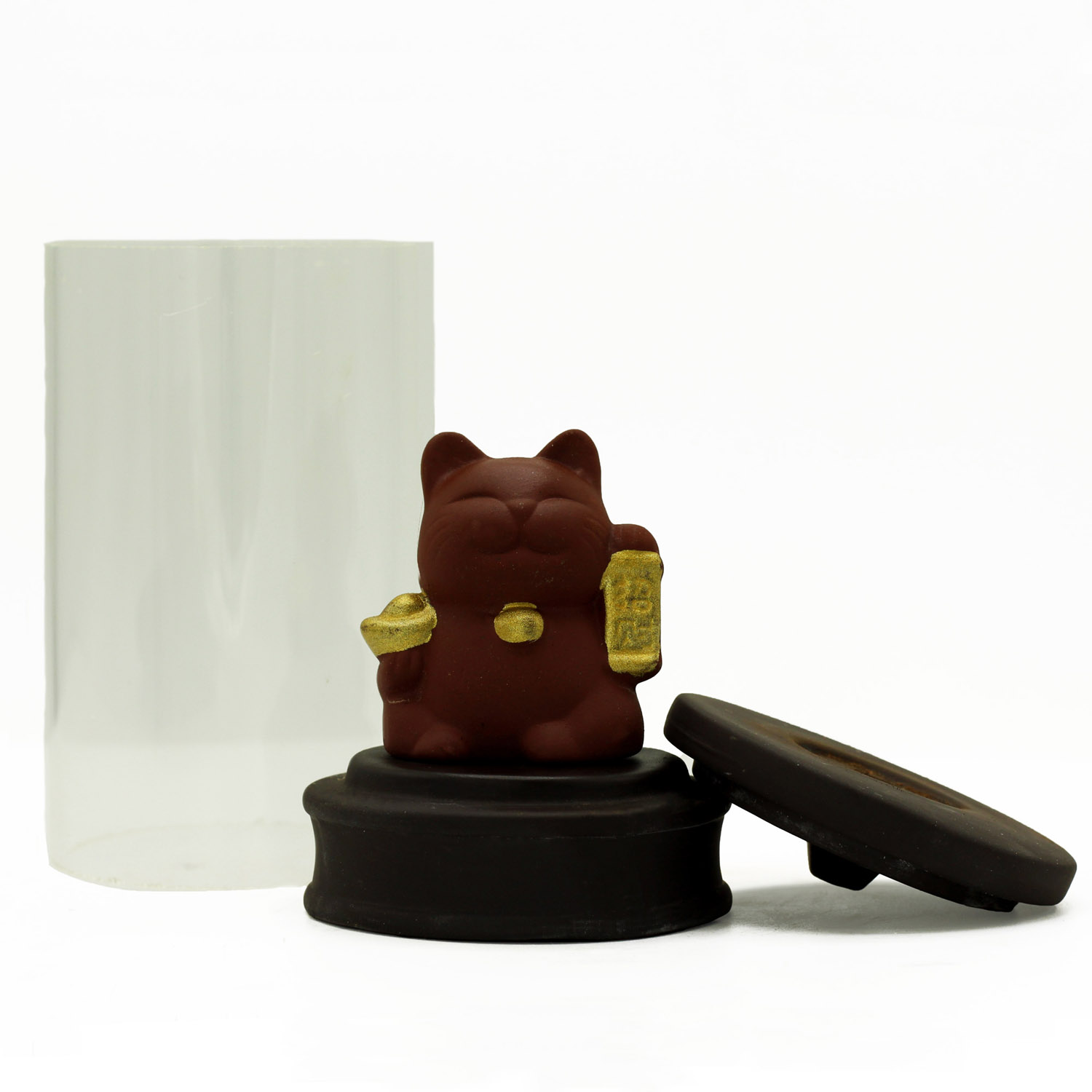 Backflow Incense Burner - Money Cat Tube1