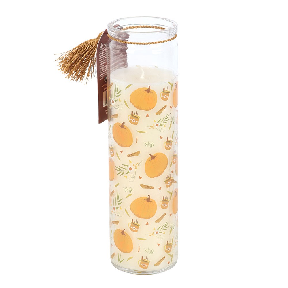 Pumpkin Print Tube Candle2