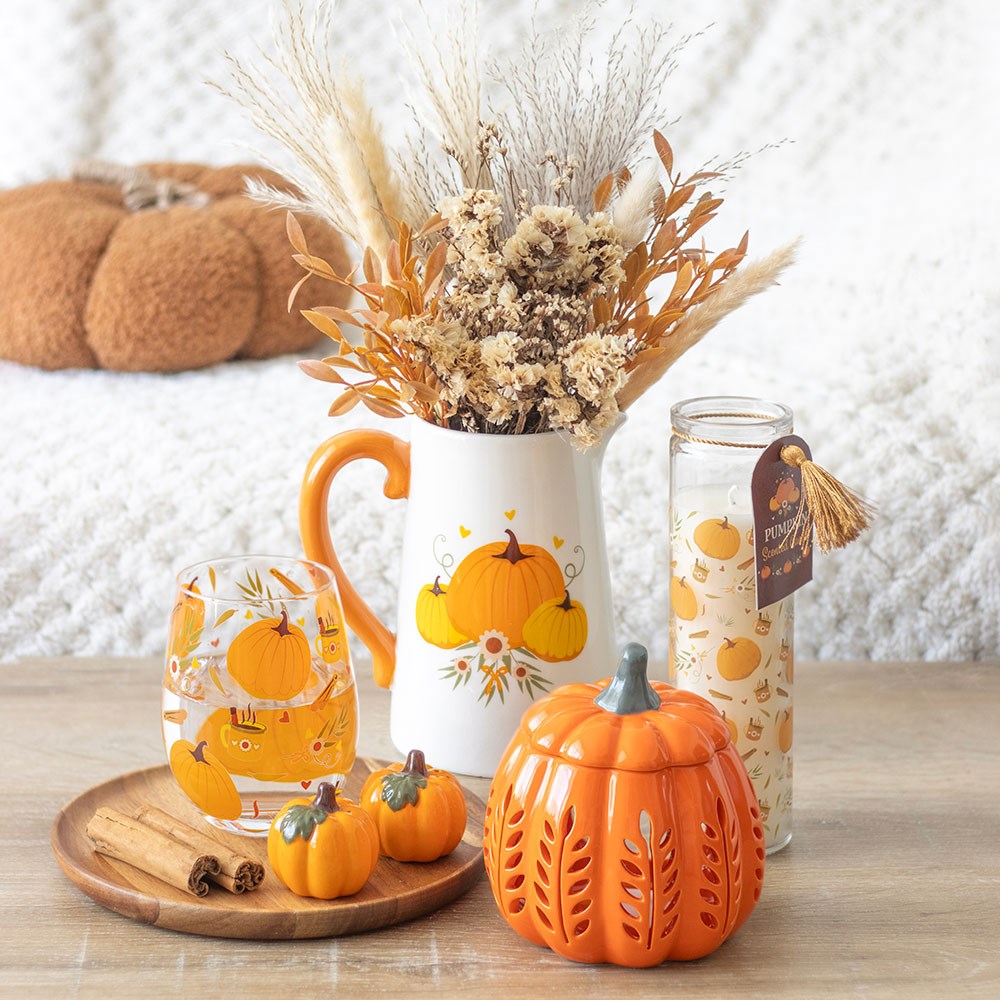 Pumpkin Print Tube Candle4