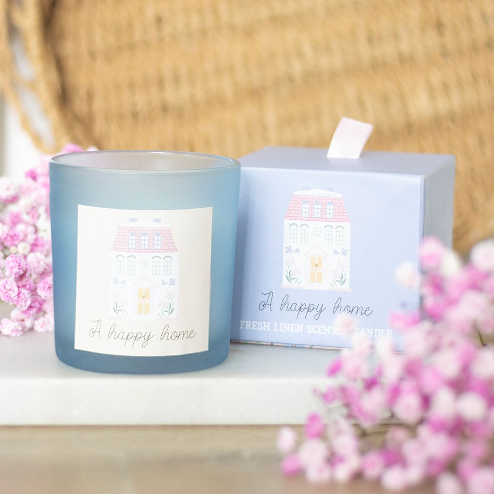 A Happy Home Fresh Linen Candle3