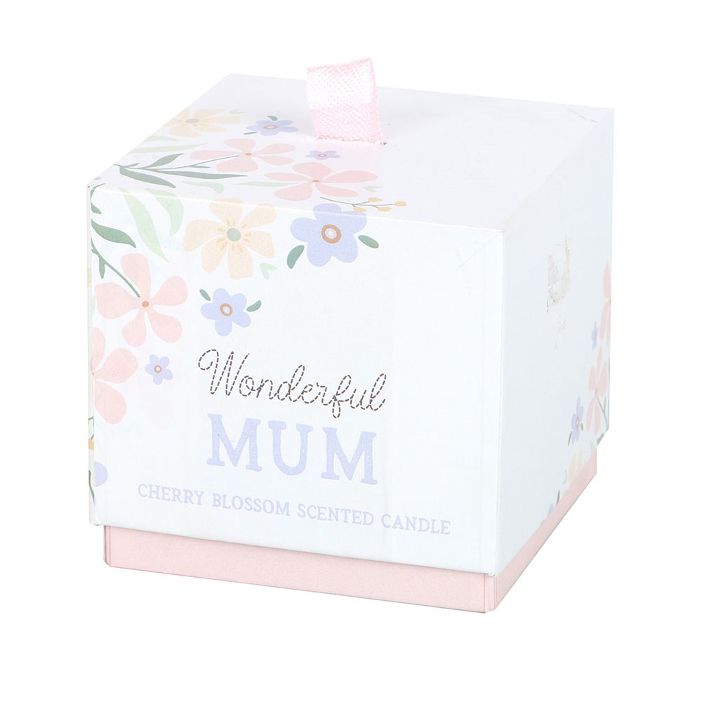 Wonderful Mum Cherry Blossom Candle2