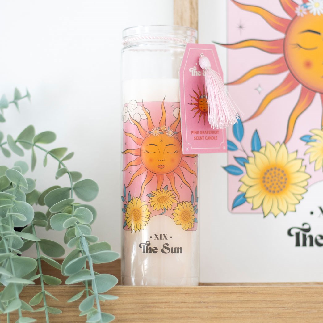 The Sun Pink Grapefruit Tube Candle3