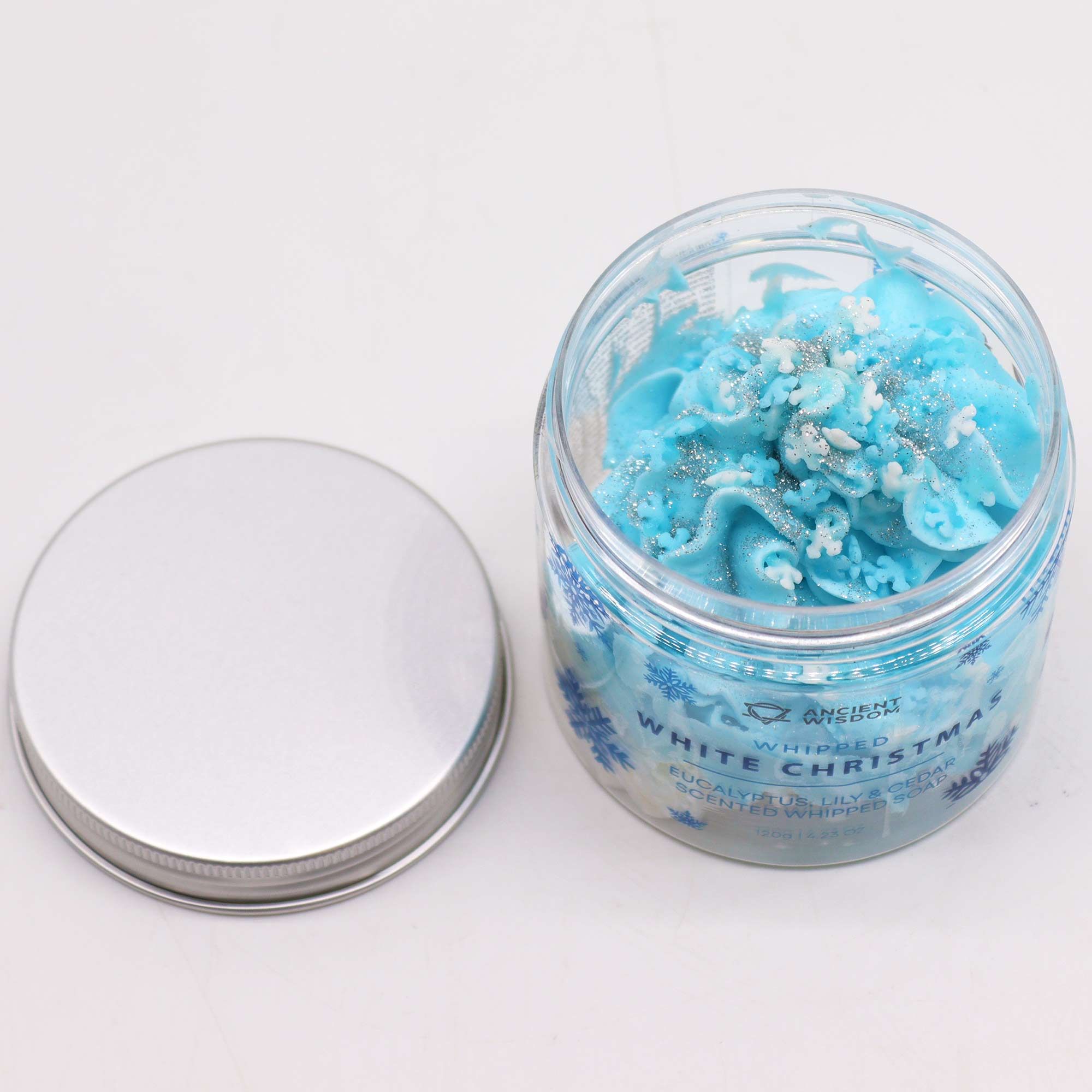 White Christmas Whipped Soap 120g2