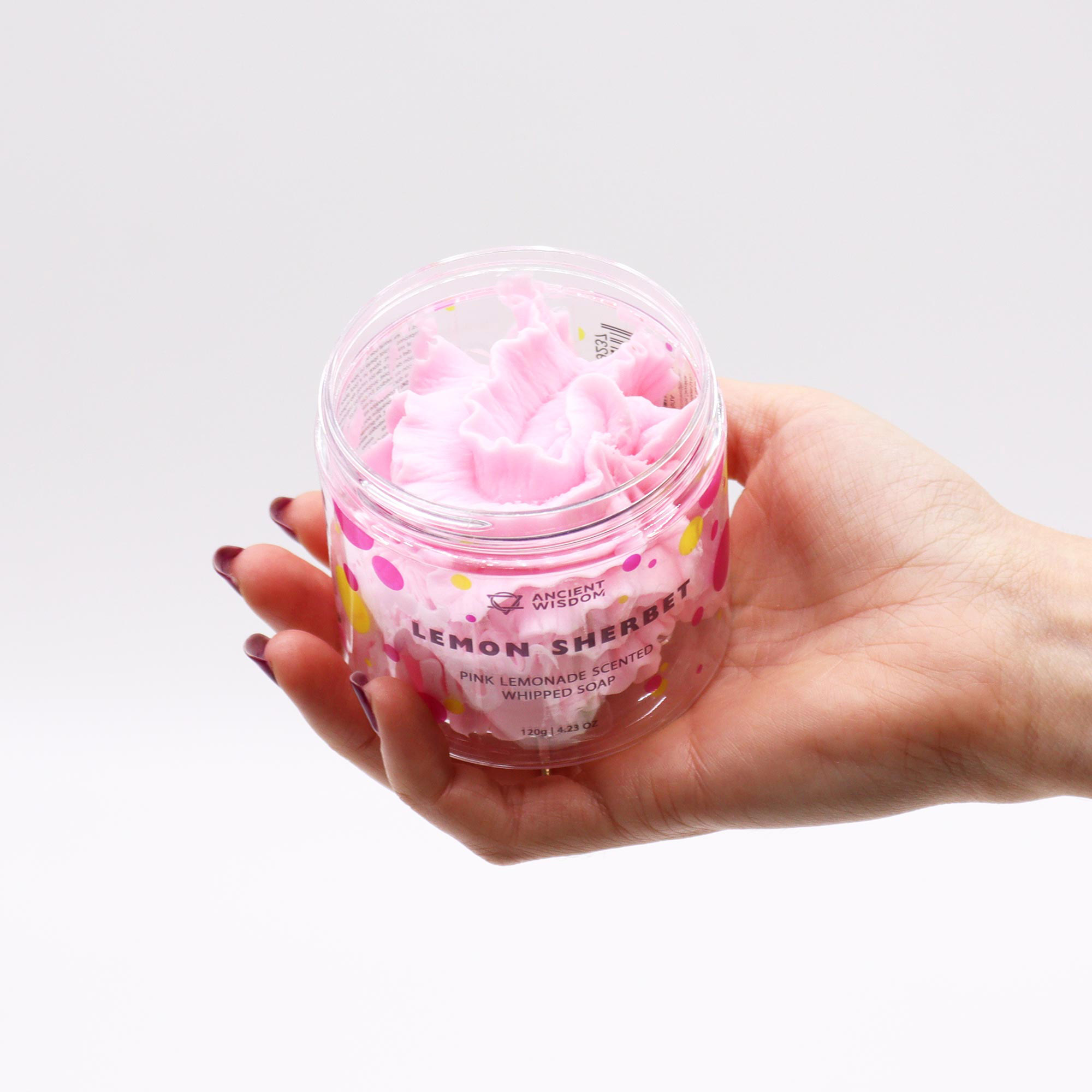 Lemon Sherbet Whipped Soap 120g1