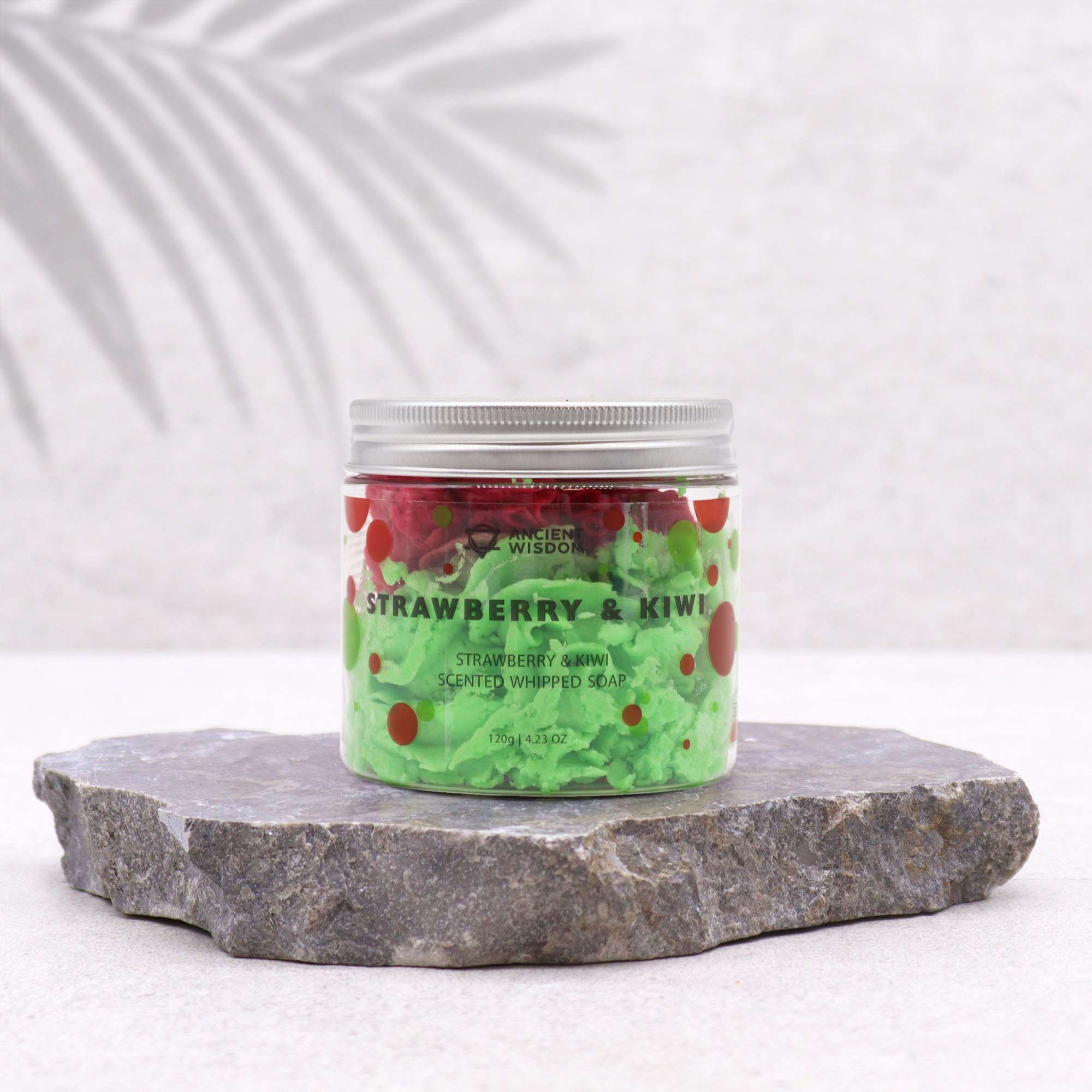 Strawberry & Kiwi Whipped Soap 120g2