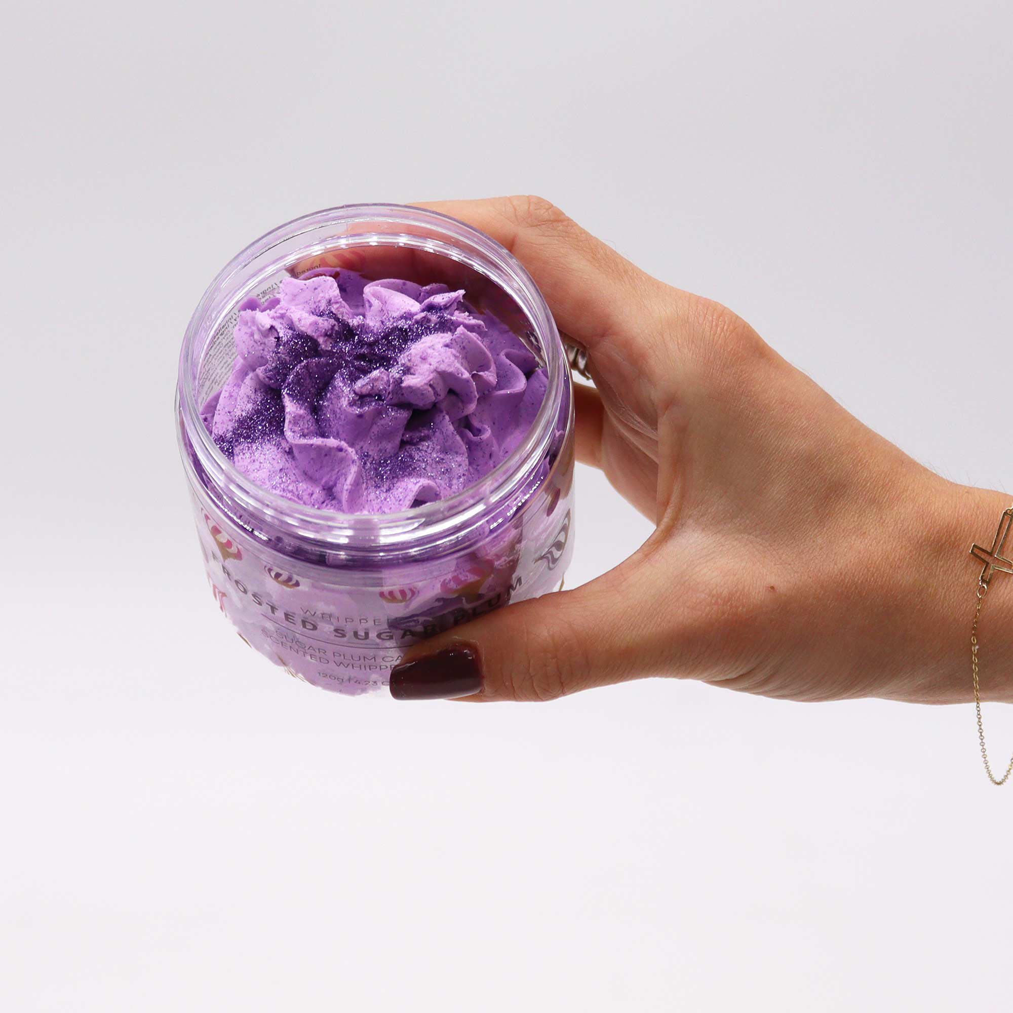 Frosted Sugar Plum Whipped Soap 120g2