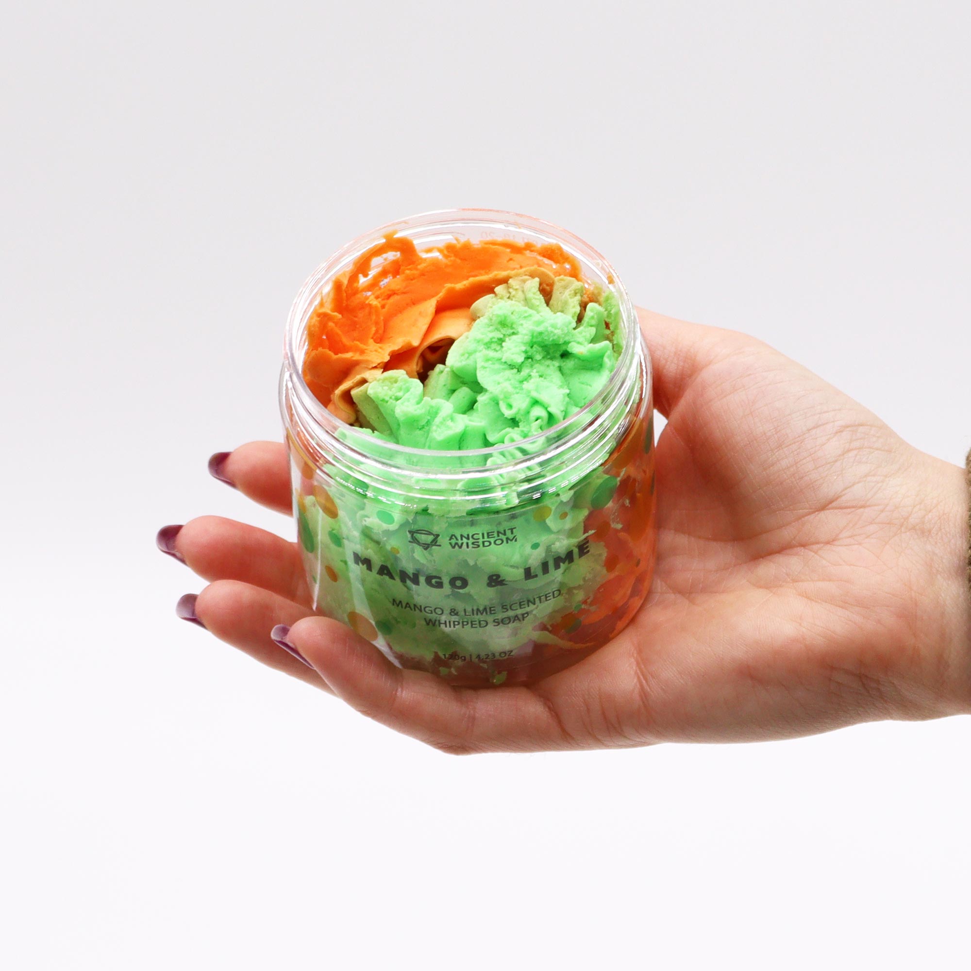 Mango & Lime Whipped Soap 120g1