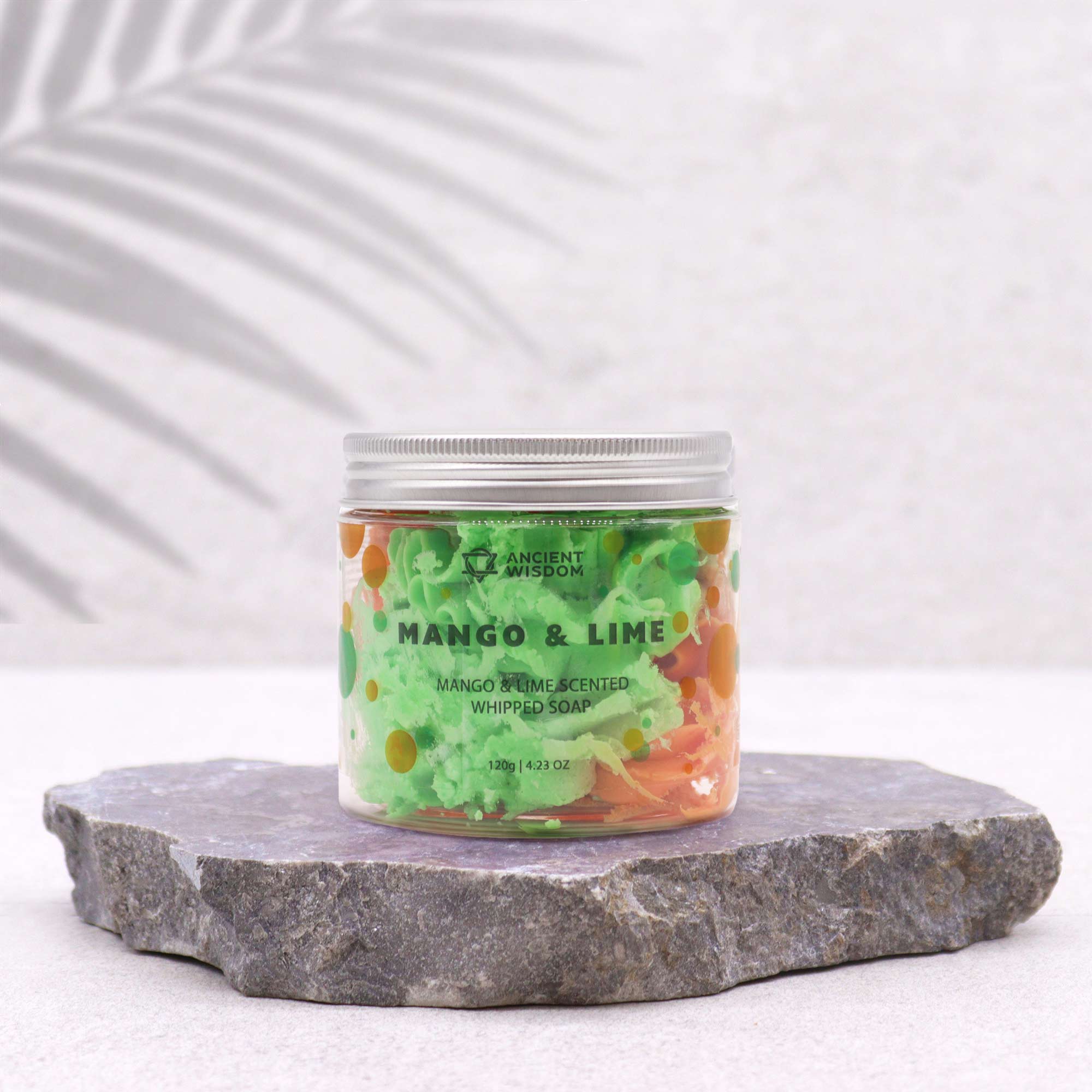 Mango & Lime Whipped Soap 120g2