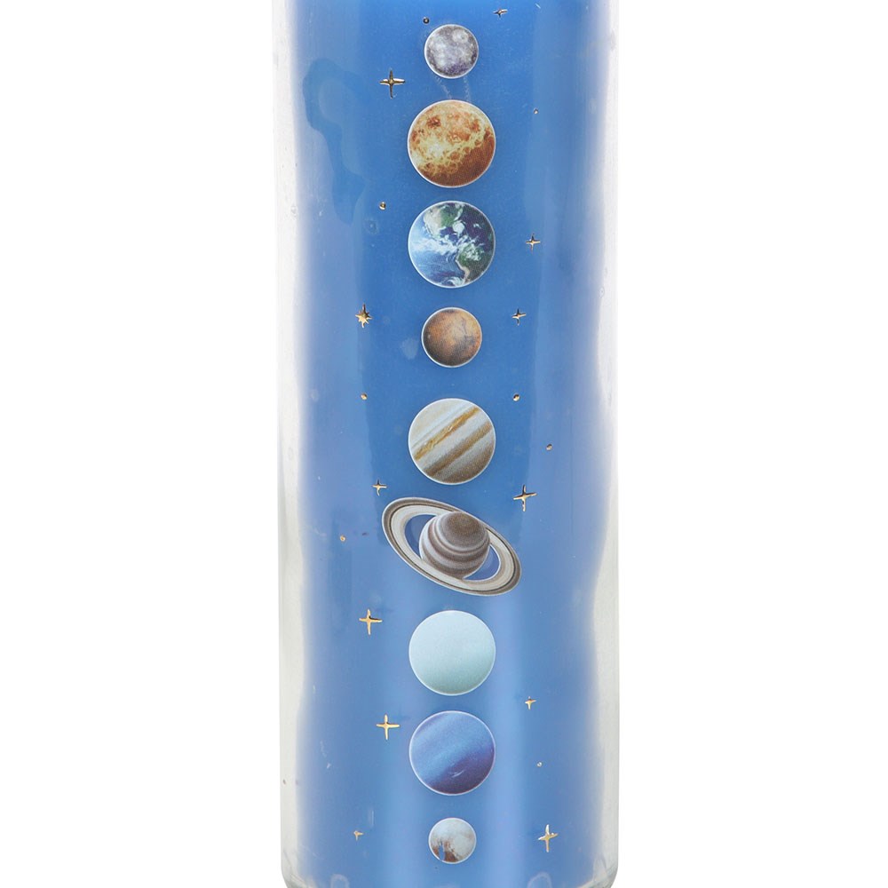 Solar System Cedar Tube Candle1