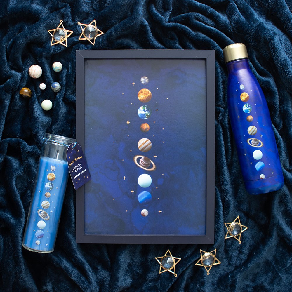 Solar System Cedar Tube Candle4