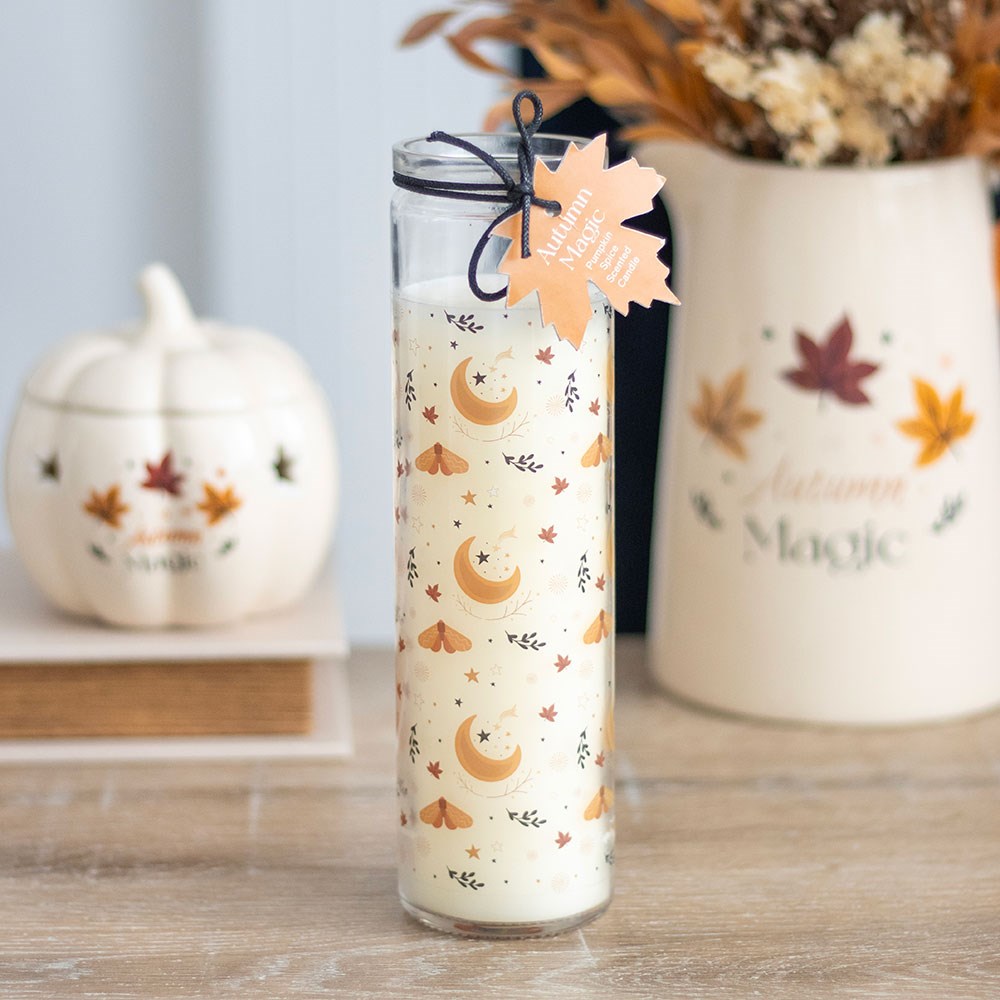 Autumn Magic Pumpkin Spice Tube Candle3