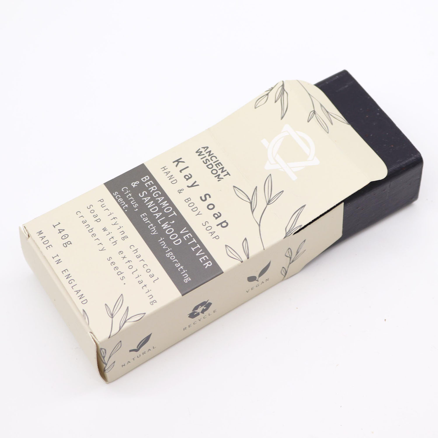Klay Soap - Bergamot, Vetiver and Sandalwood2