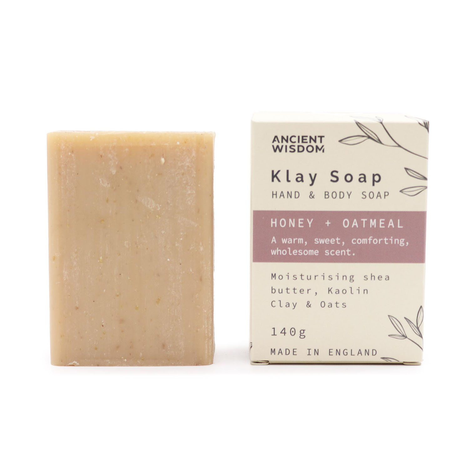 Klay Soap - Honey and Oatmeal1