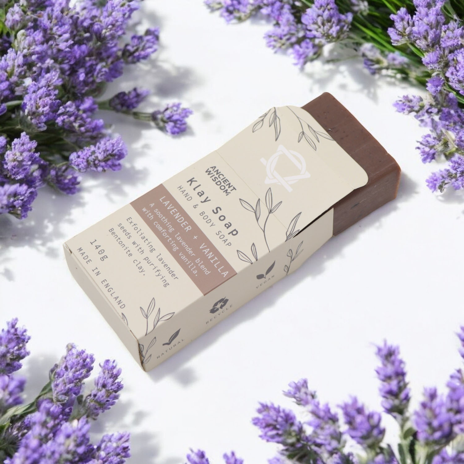 Klay Soap -  Lavender and Vanilla