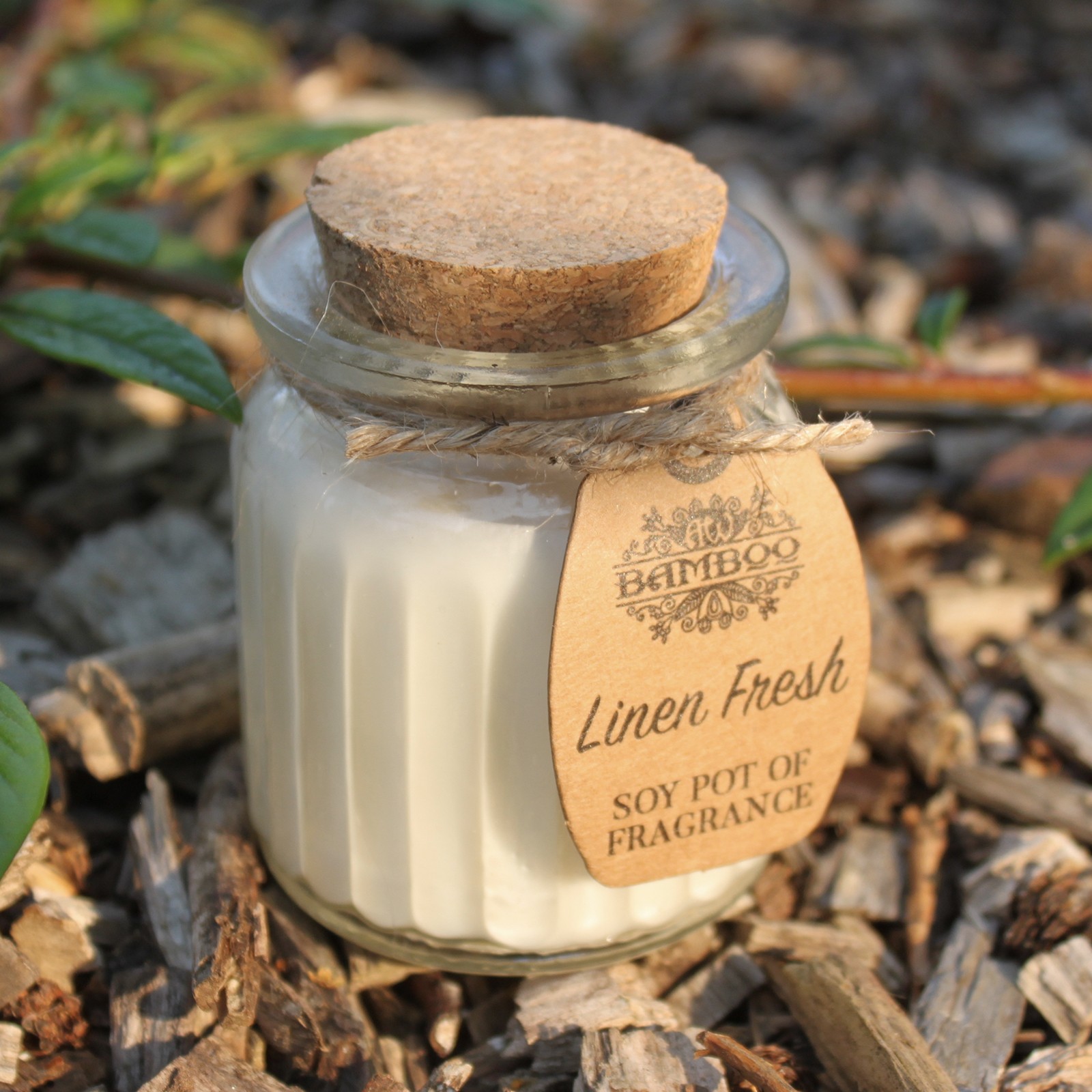 Linen Fresh Soy Pot of Fragrance Candle4