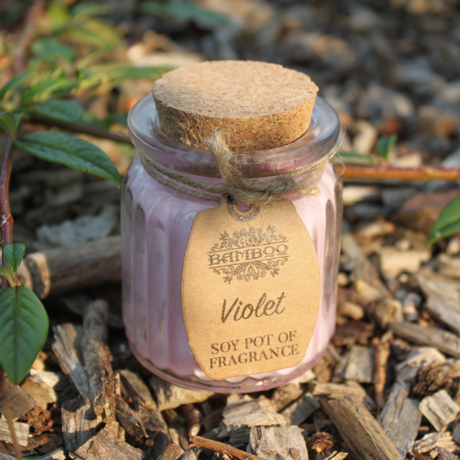 Violet Soy Pot of Fragrance Candle4