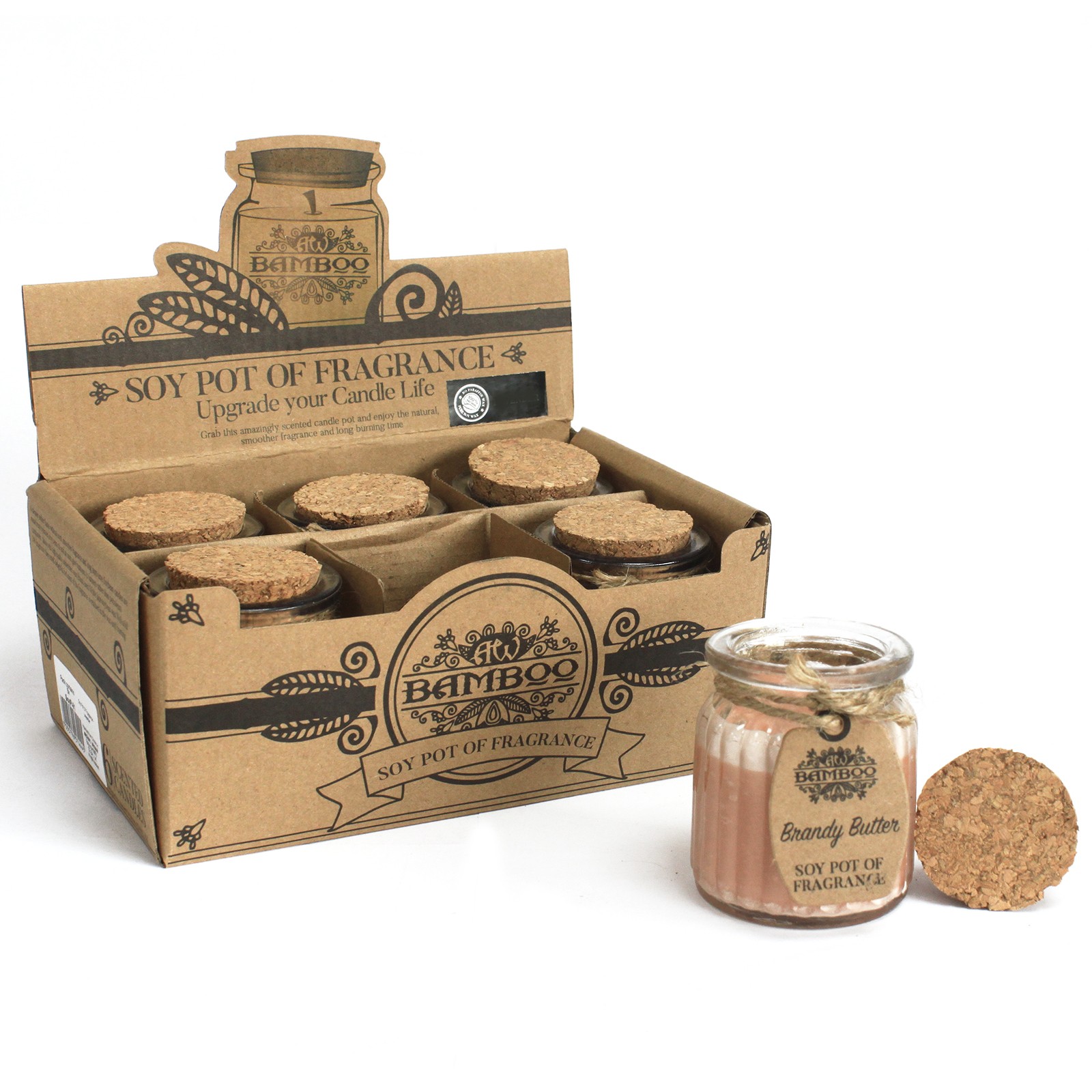 Brandy Butter Soy Pot of Fragrance Candle1