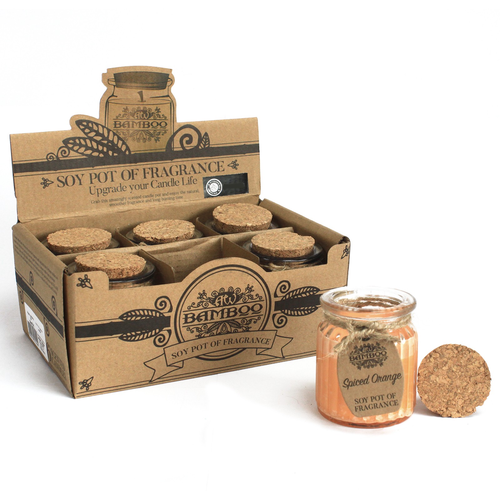 Spiced Orange Soy Pot of Fragrance Candle1