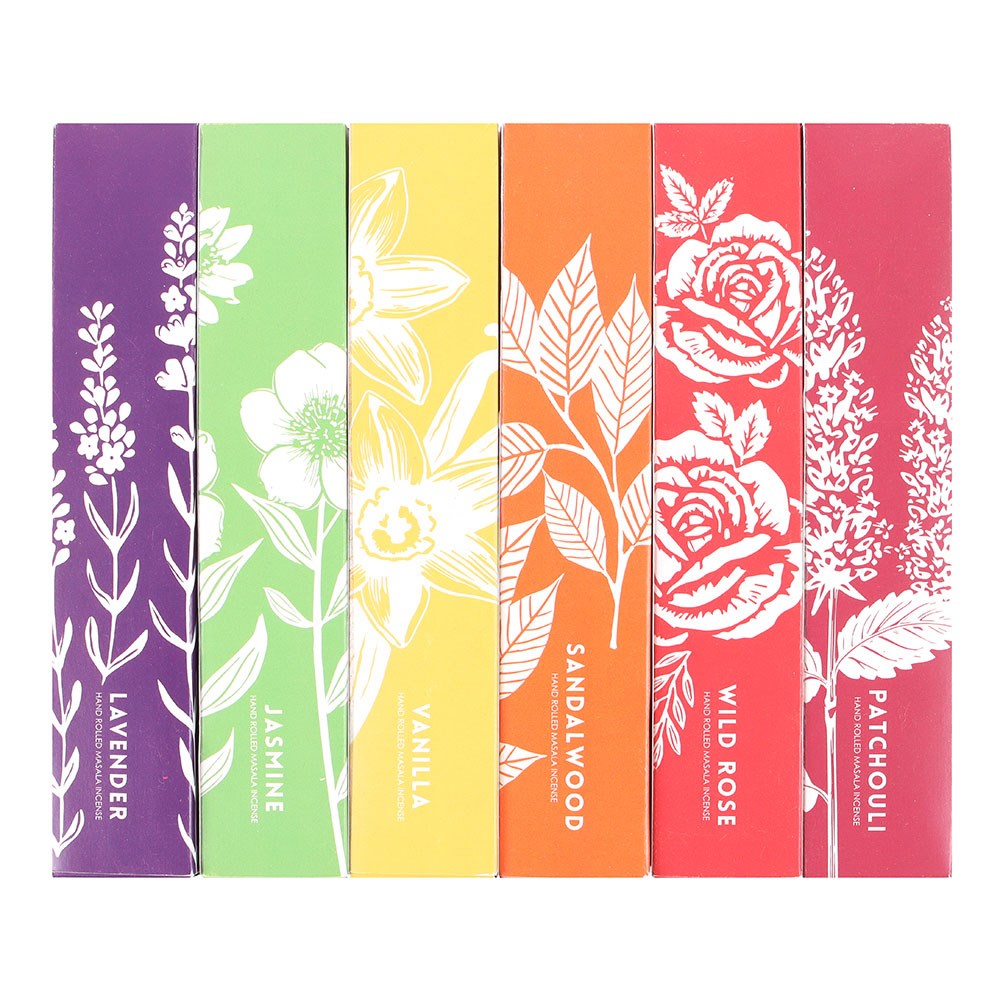 Aromatic Botanical Masala Incense Stick Variety Set2