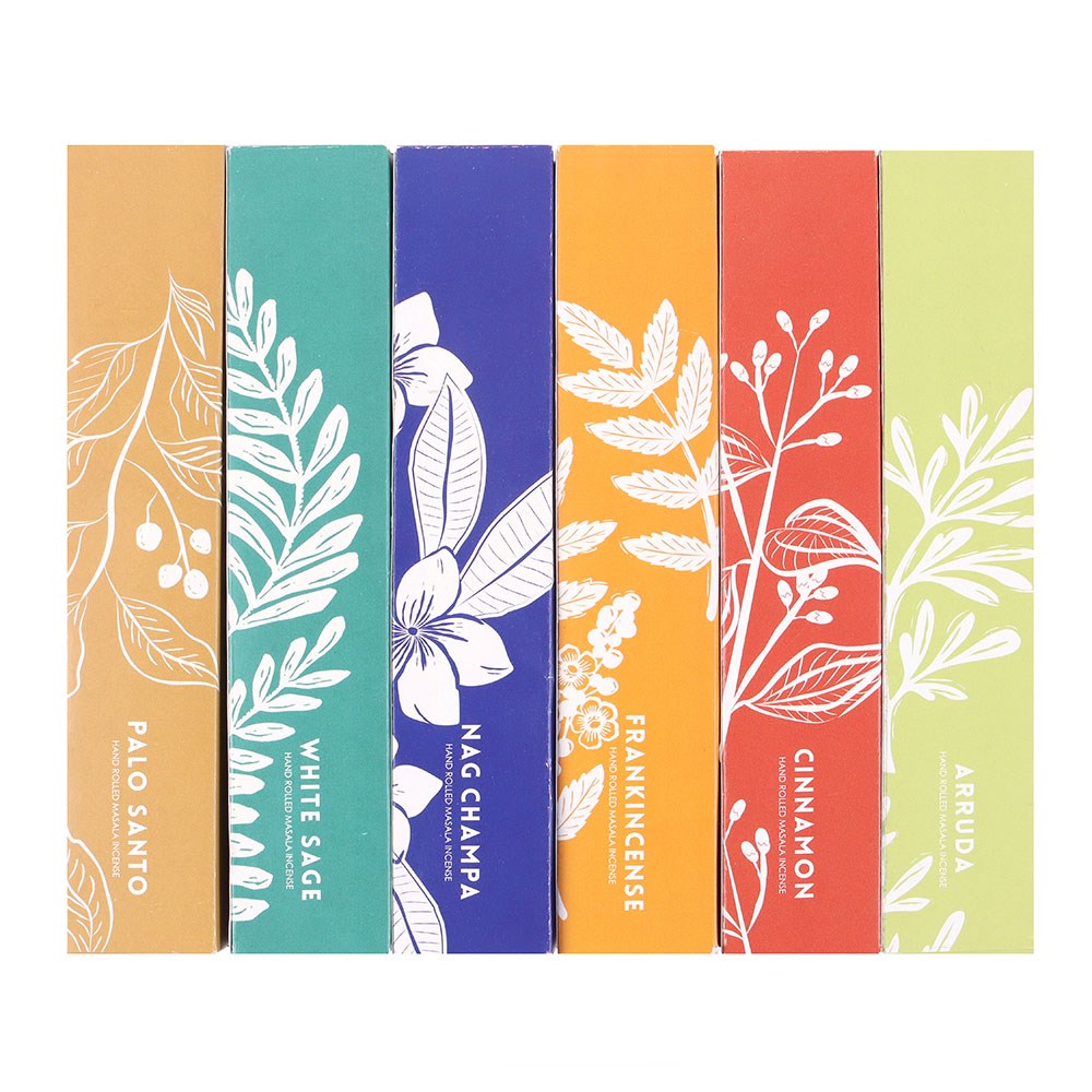 Exotic Botanical Masala Incense Stick Variety Set2