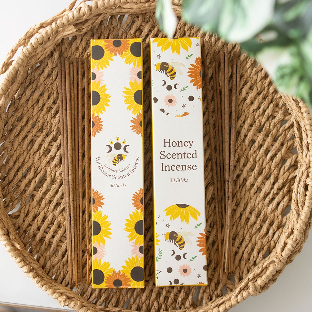 Set of 2 Honey & Wildflower Incense Stick Packs3