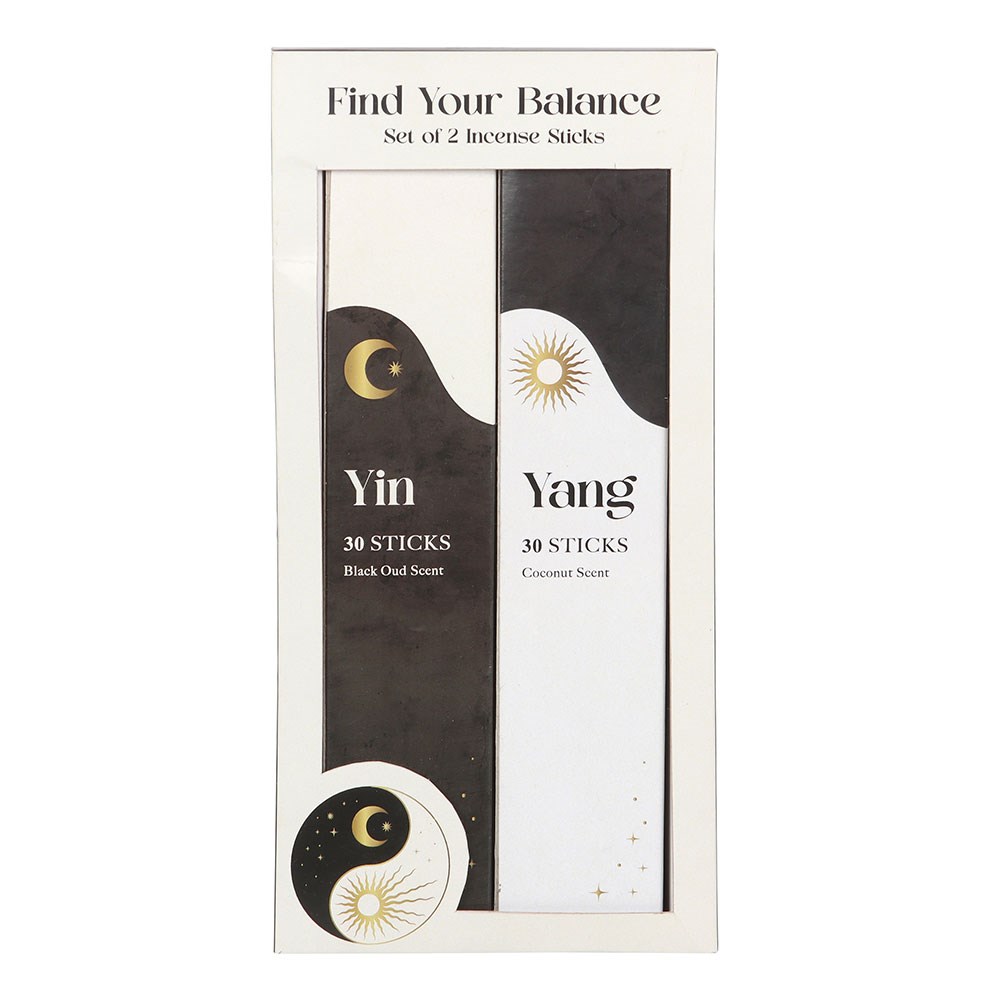 Set of 2 Yin Yang Incense Stick Packs1