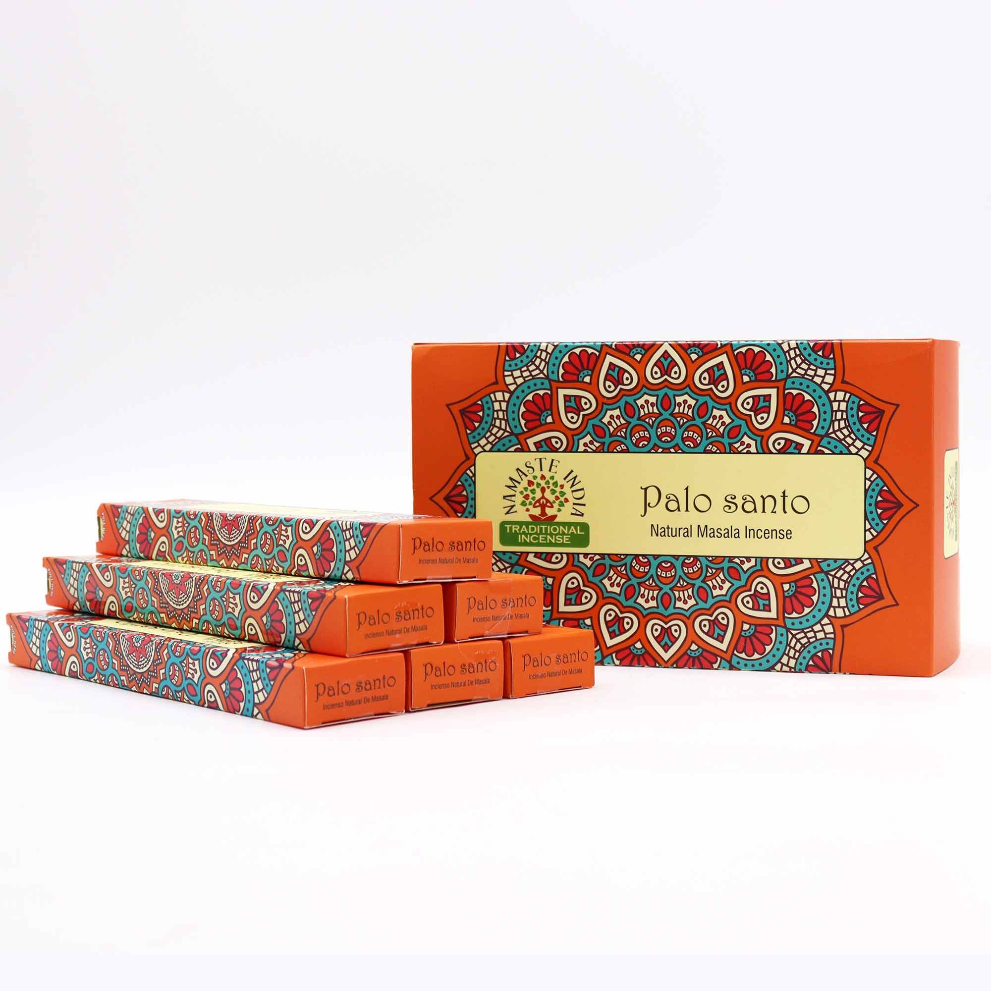 Namaste Mandala Masala Incense - Palo Santo3