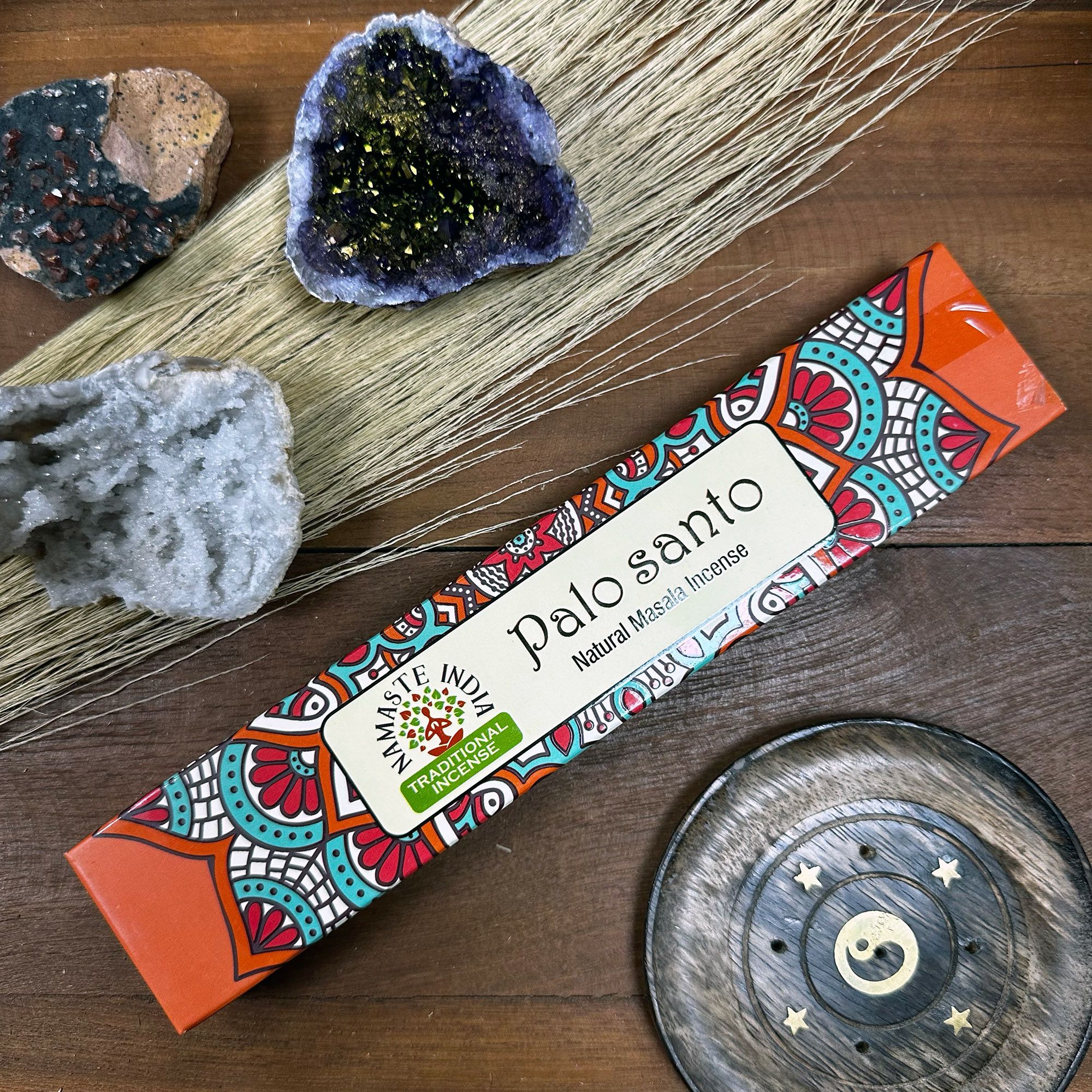 Namaste Mandala Masala Incense - Palo Santo5