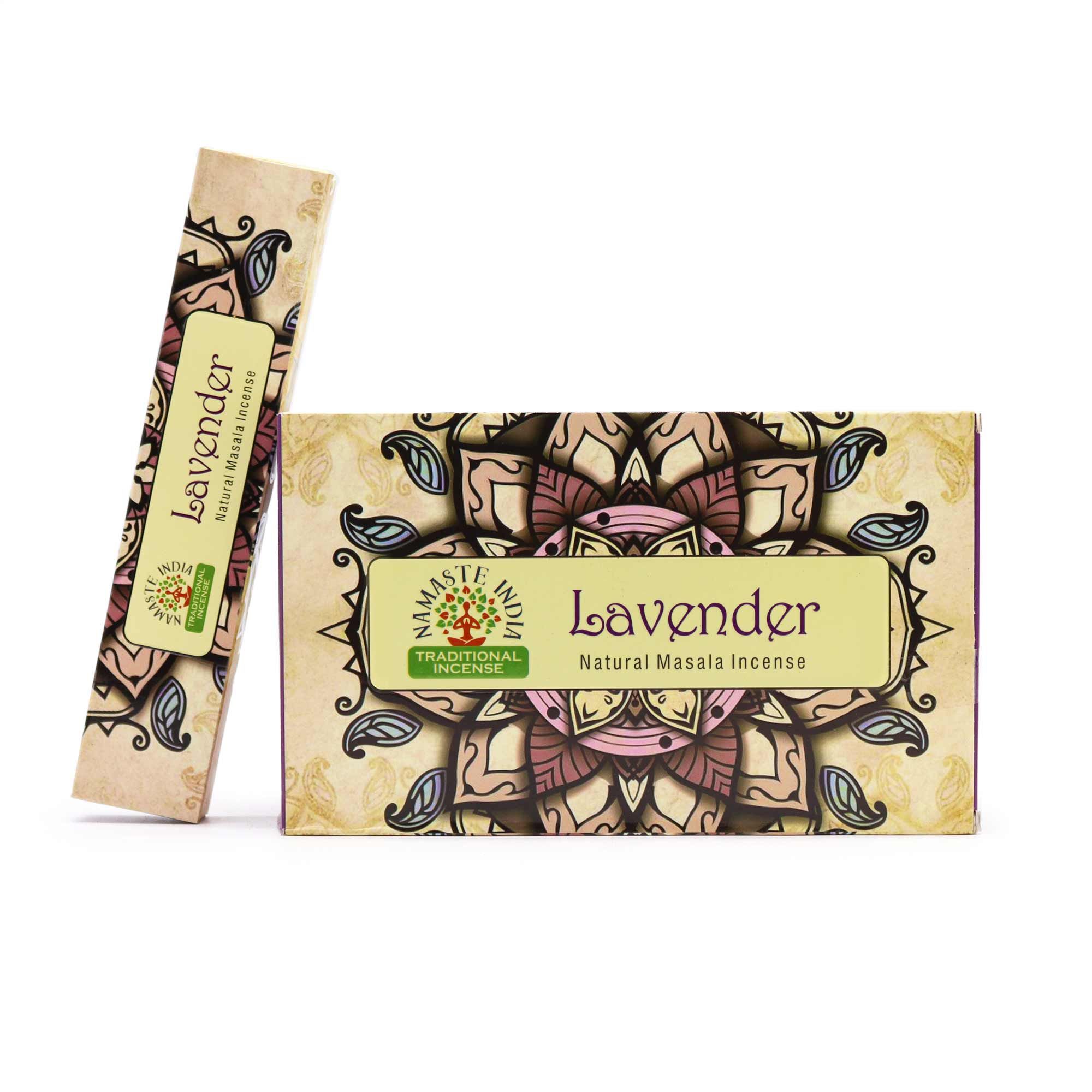 Namaste Mandala Masala Incense - Lavender1
