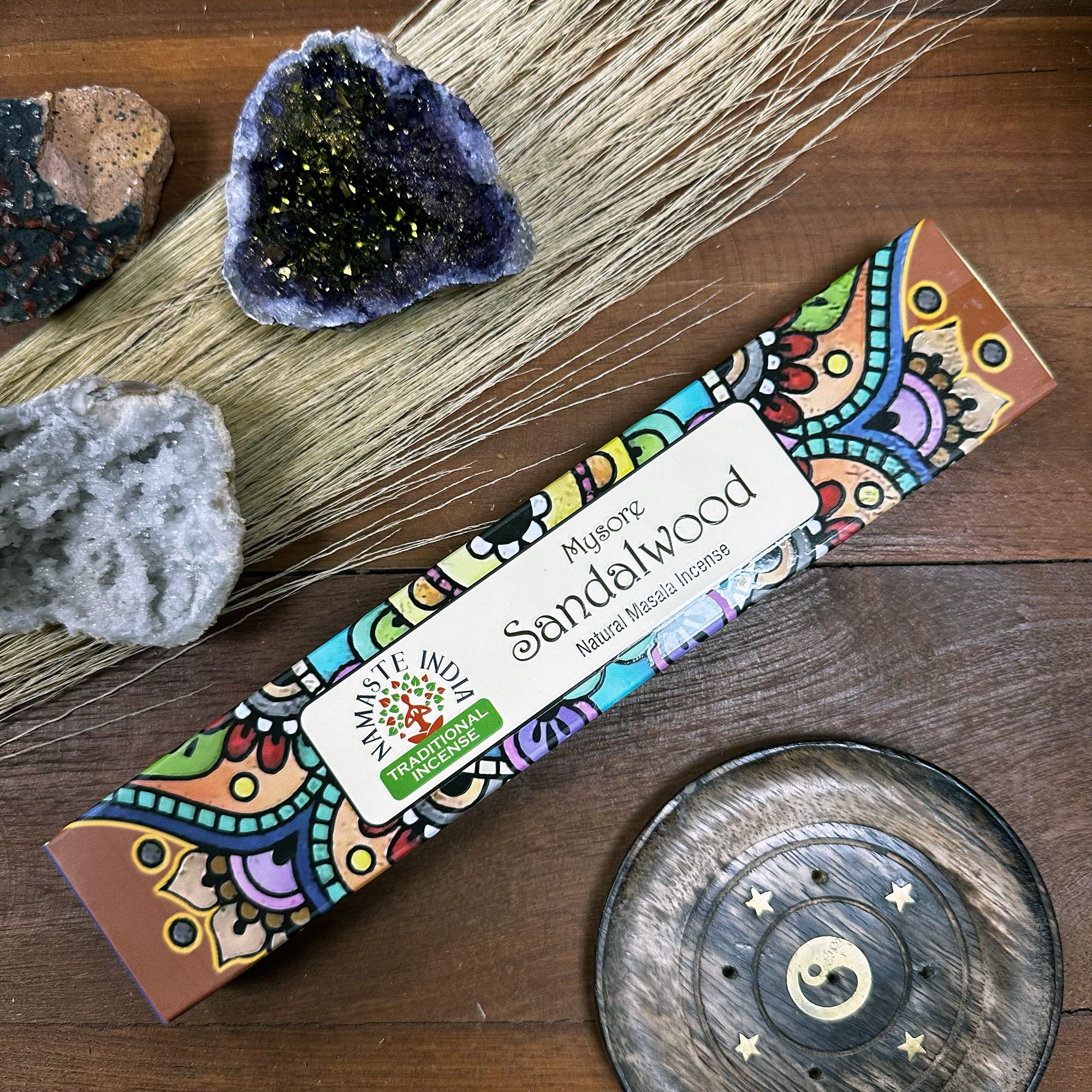 Namaste Mandala Masala Incense - Sandalwood5