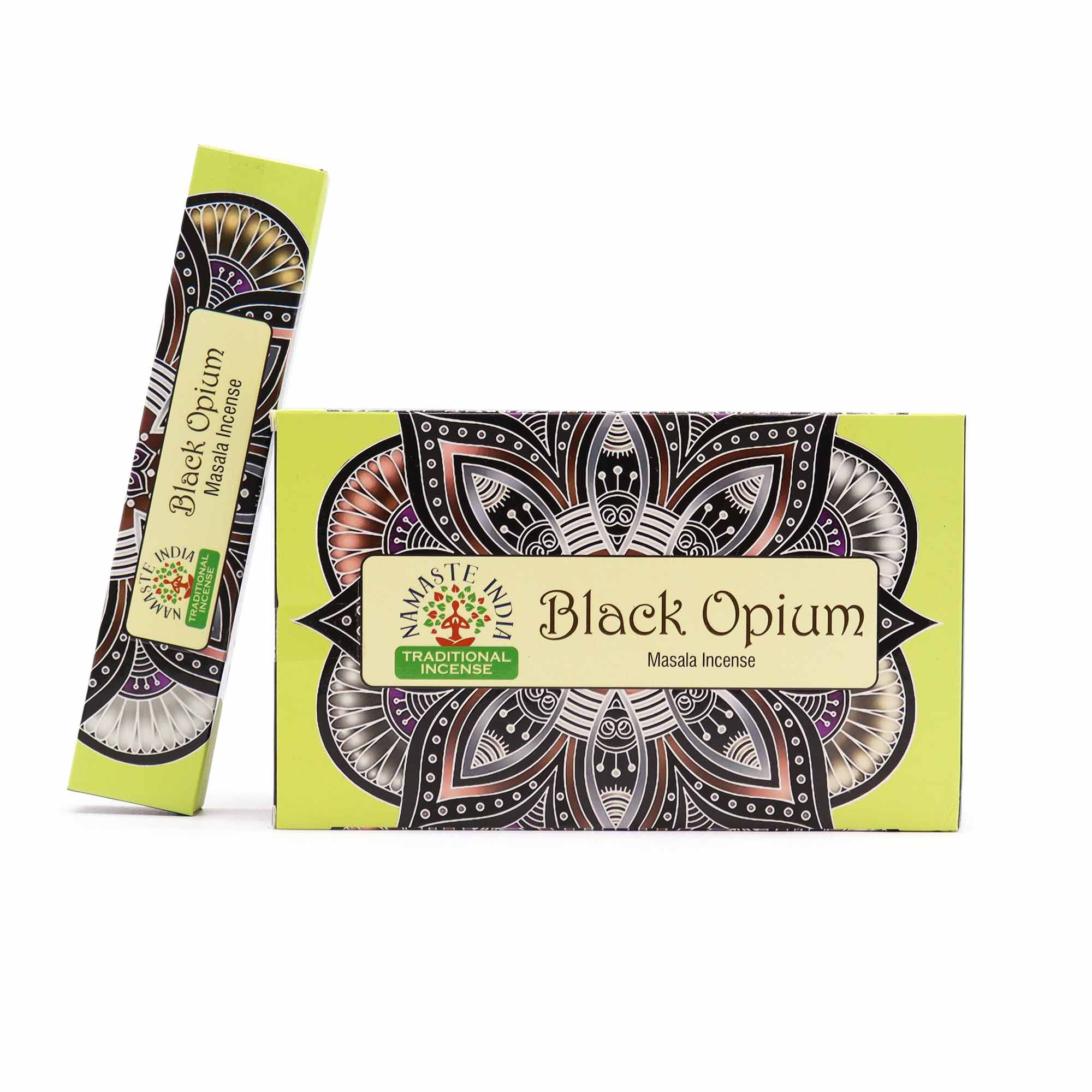 Namaste Mandala Masala Incense - Black Opium1