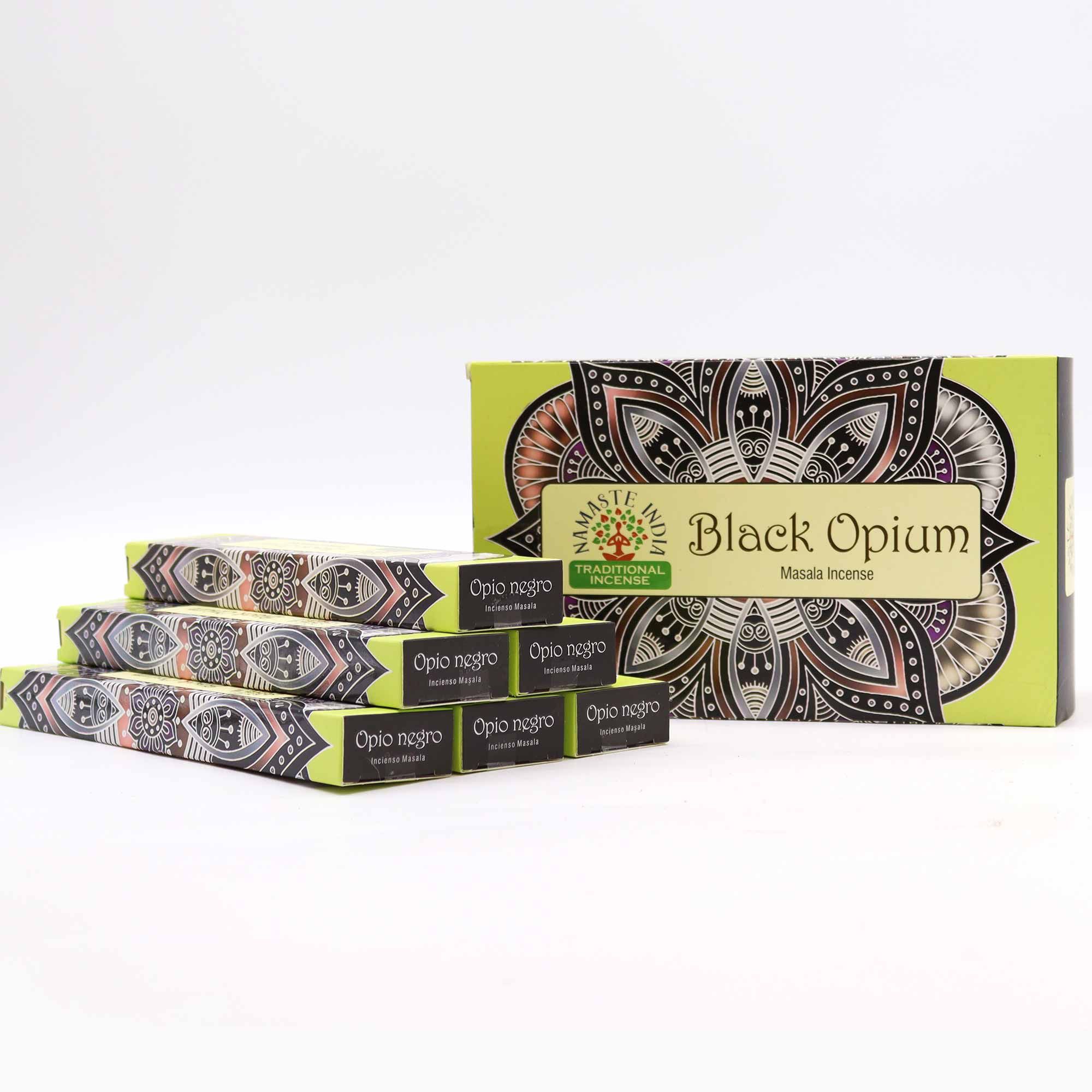 Namaste Mandala Masala Incense - Black Opium4