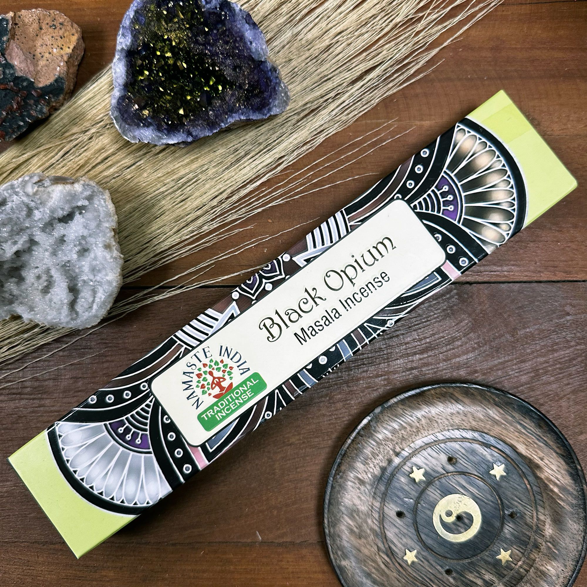 Namaste Mandala Masala Incense - Black Opium5