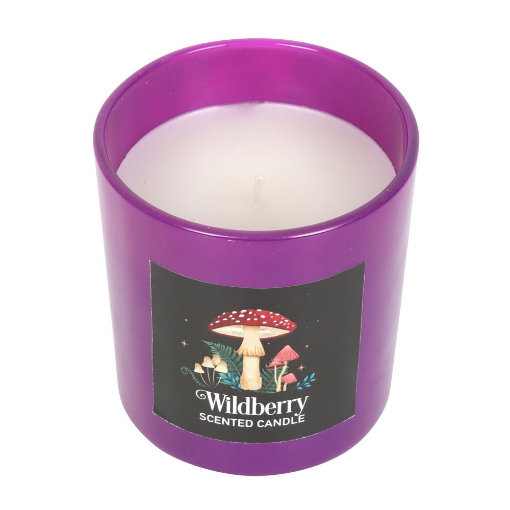 Forest Mushroom Wildberry Candle1