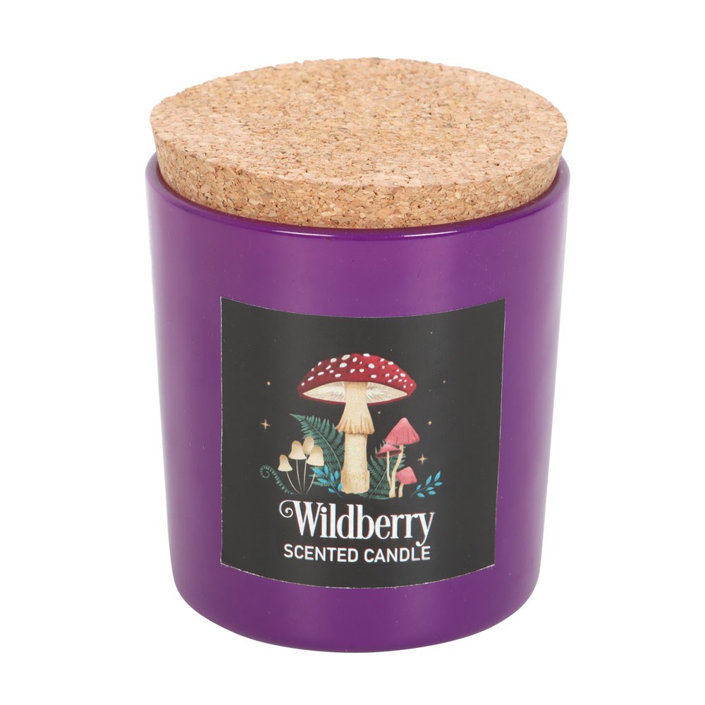 Forest Mushroom Wildberry Candle2