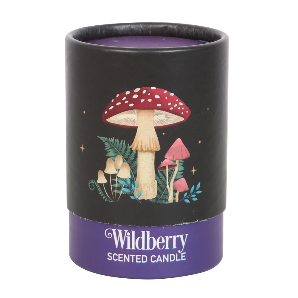 Forest Mushroom Wildberry Candle3