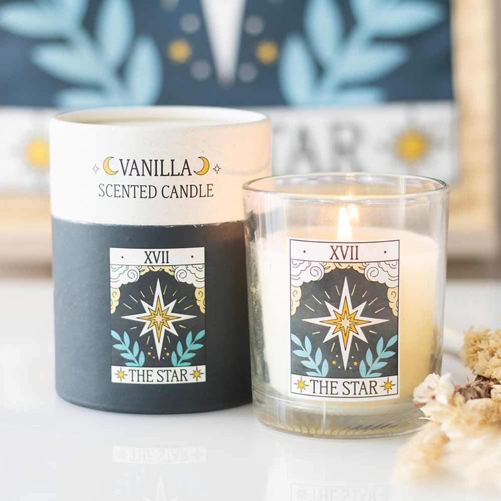 The Star Vintage Tarot Blueberry Candle3
