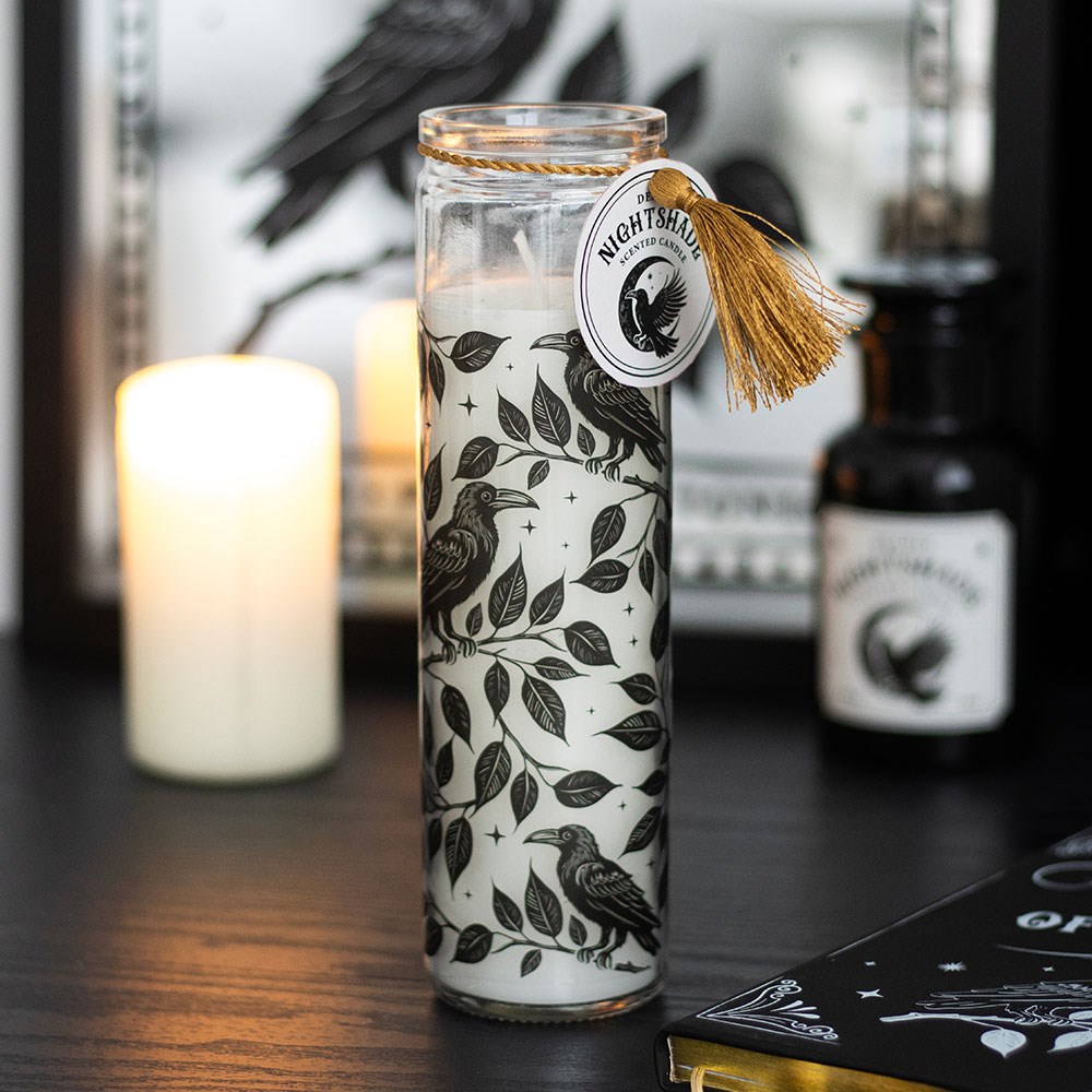 Mystic Raven Deadly Nightshade Tube Candle3