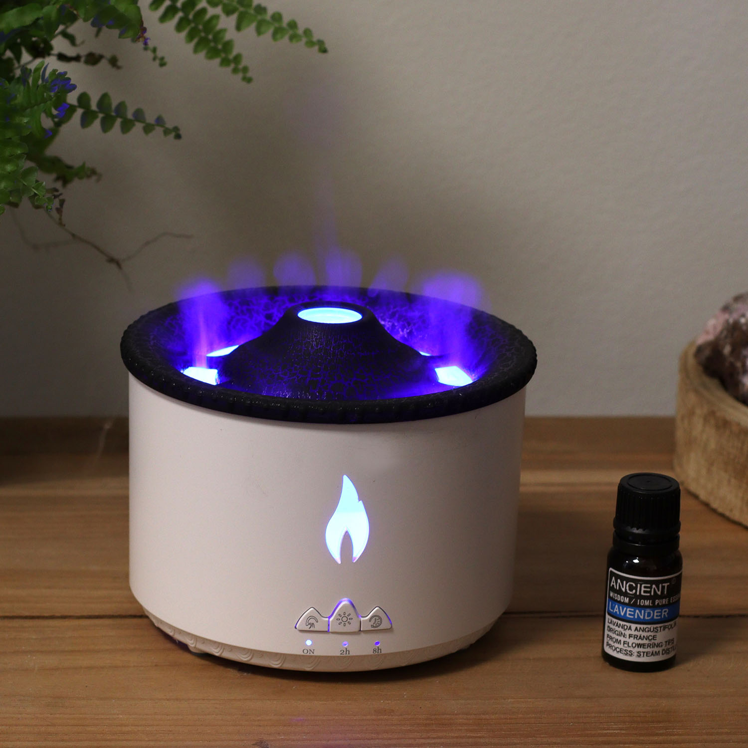 Medium Volcano Effect Aroma Diffuser (plug) Two Colours - 360ml5