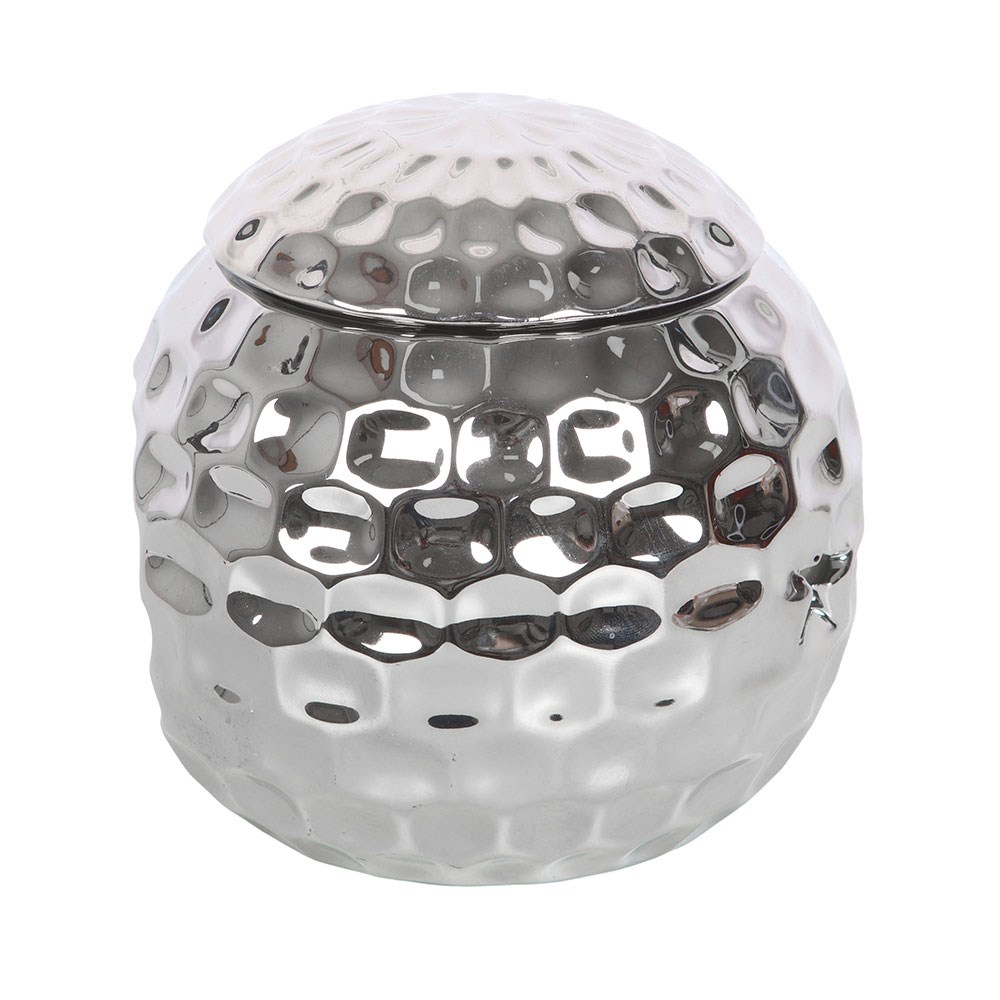 Silver Disco Ball Oil Burner3