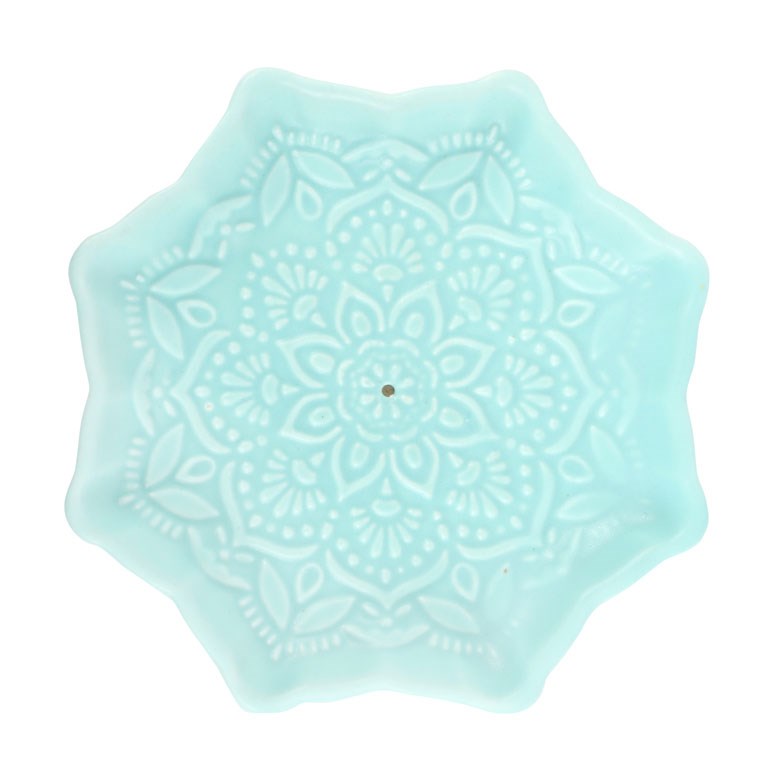 Blue Mandala Incense Stick Holder2