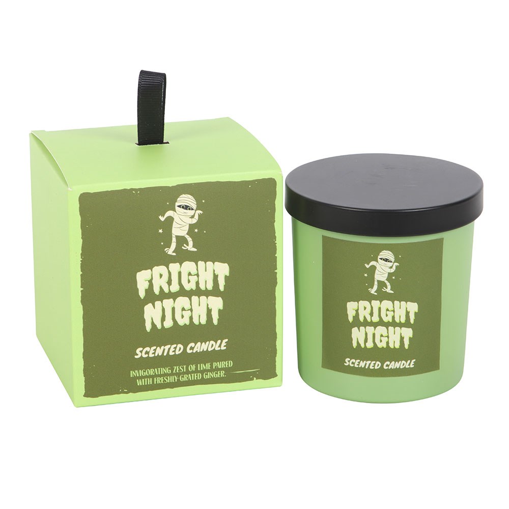 Fright Night Lime & Ginger Halloween Candle