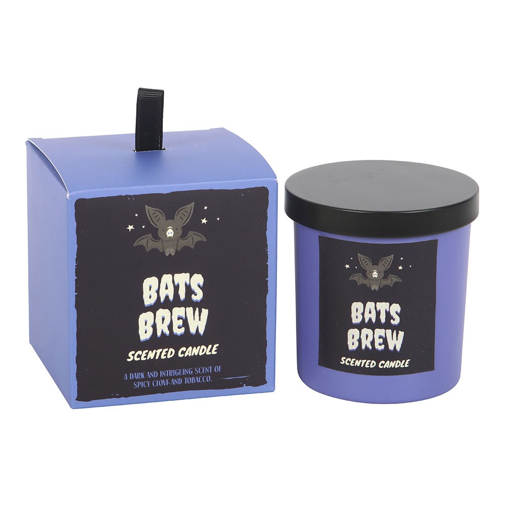 Bat's Brew Clove & Tobacco Halloween Candle