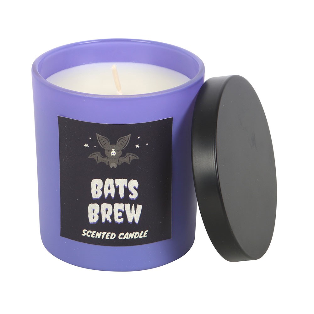 Bat's Brew Clove & Tobacco Halloween Candle1