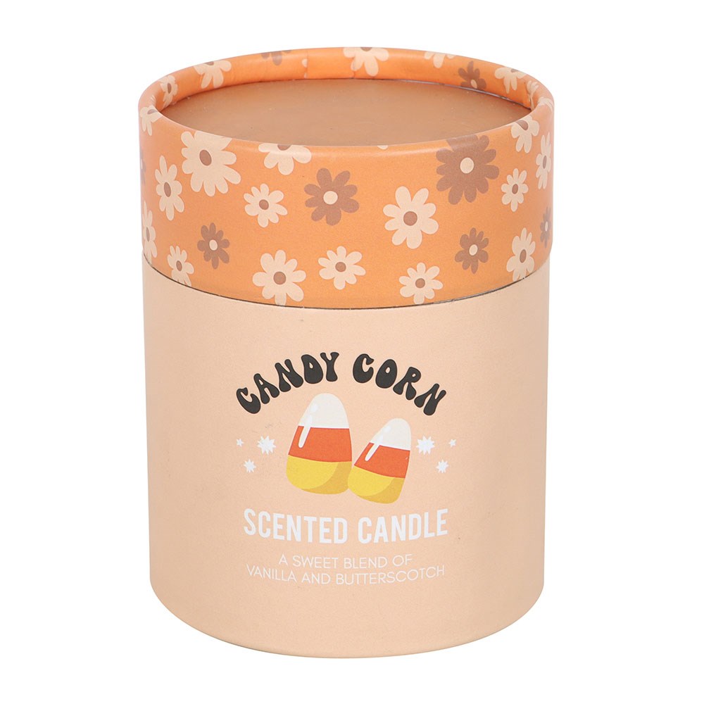 Candy Corn Vanilla & Butterscotch Candle2