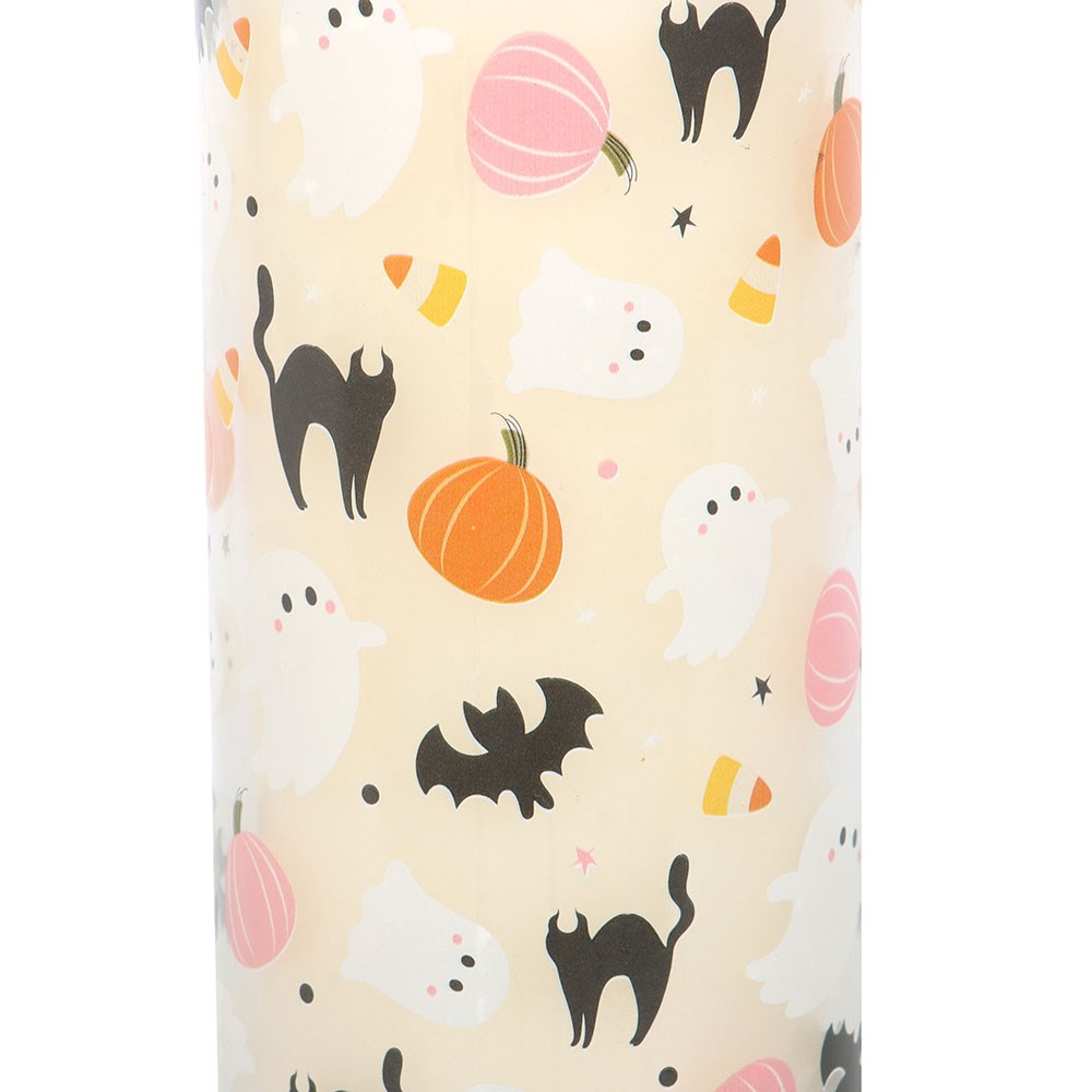 Sweet and Spooky Print Candy Corn Tube Candle1