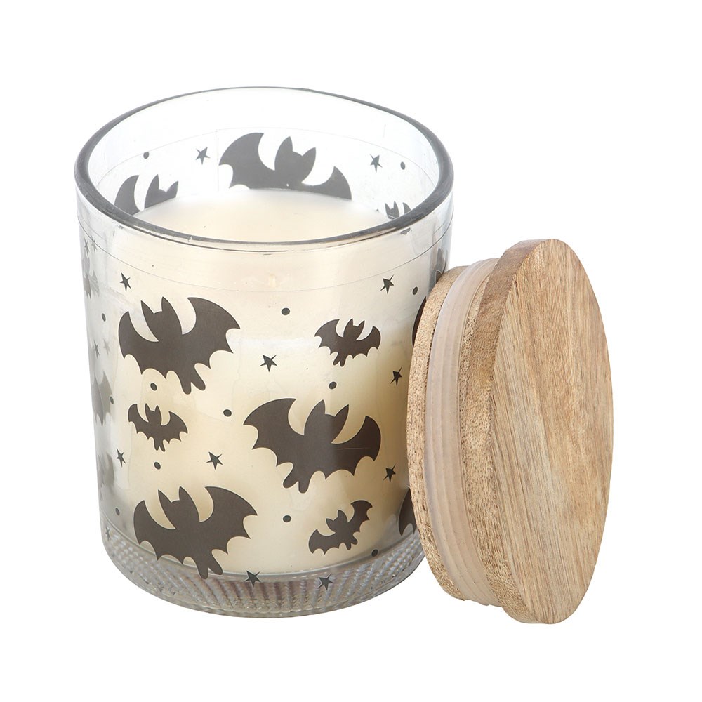 Bat Print Mulberry Candle1