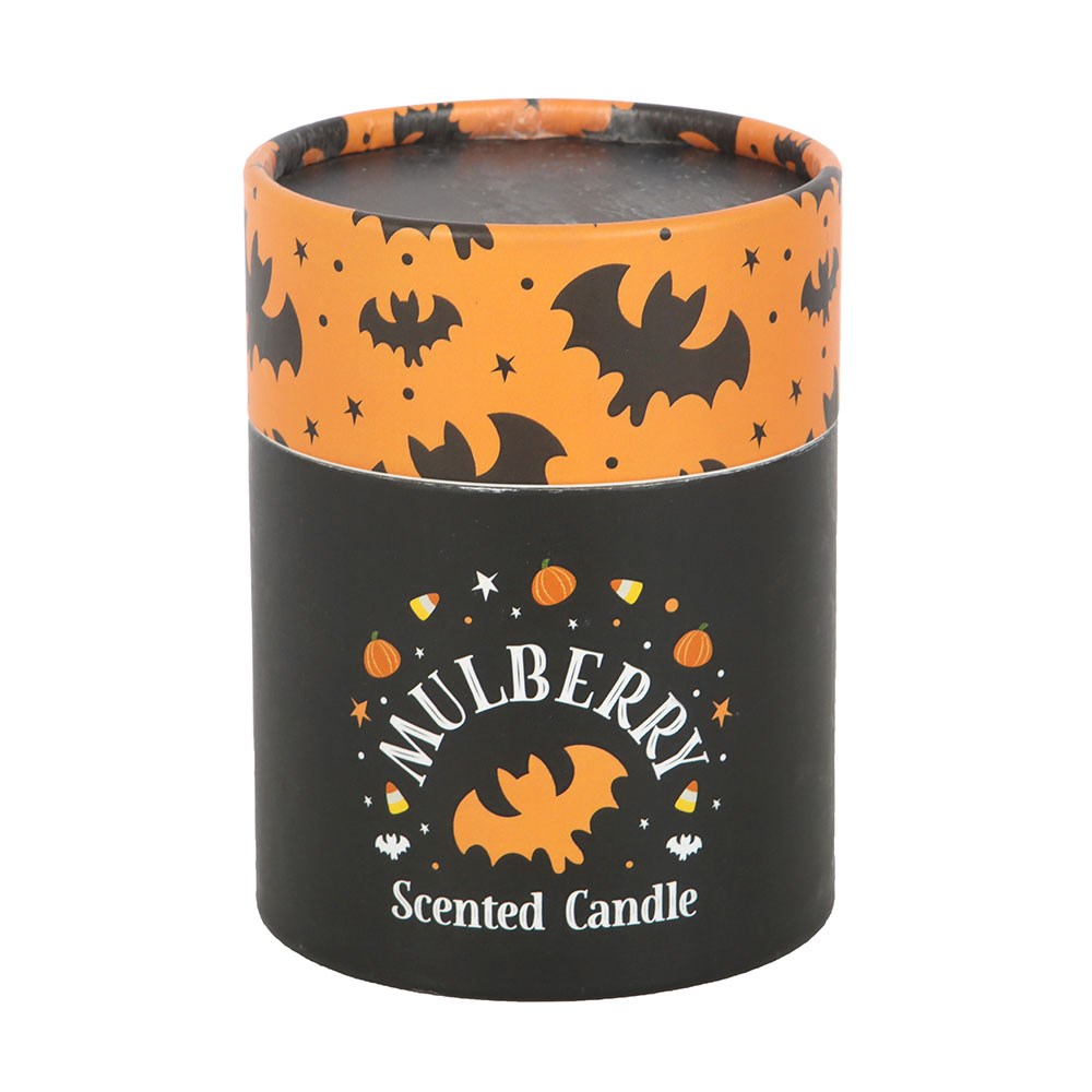 Bat Print Mulberry Candle2