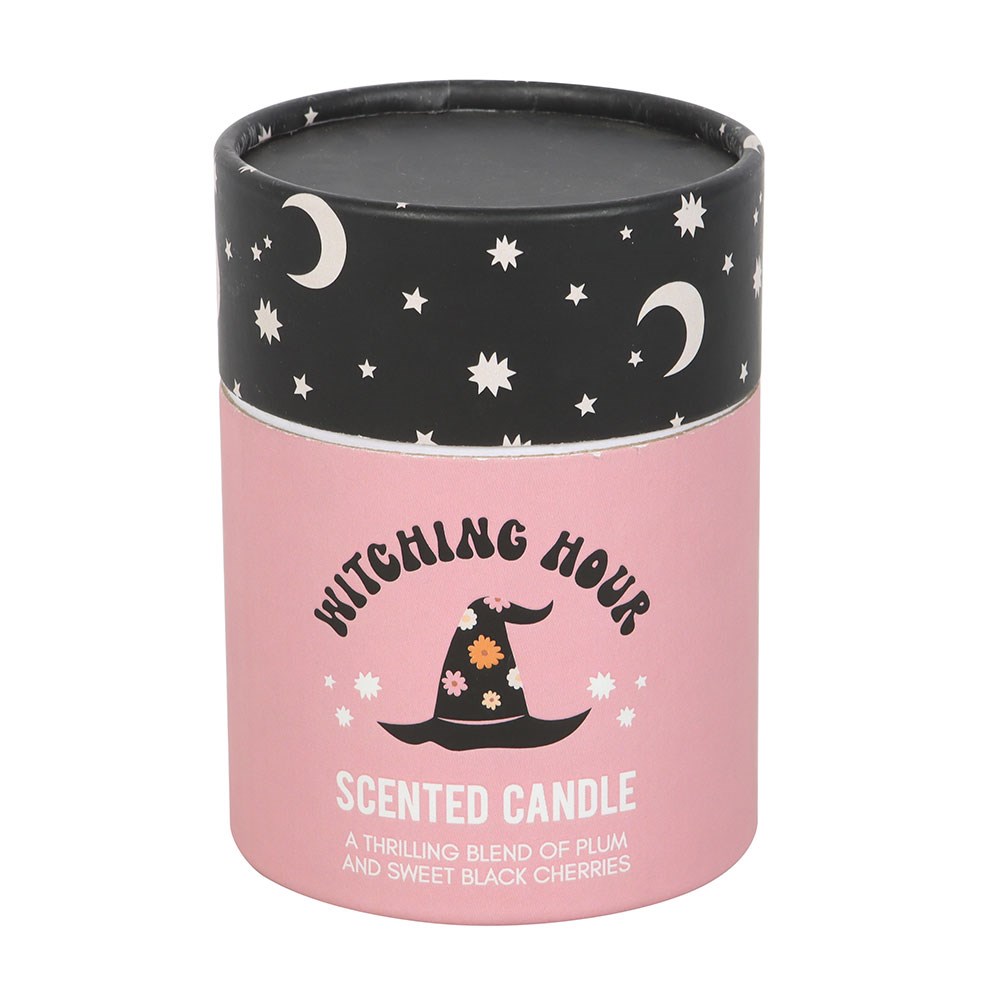 Witching Hour Plum and Black Cherry Candle2